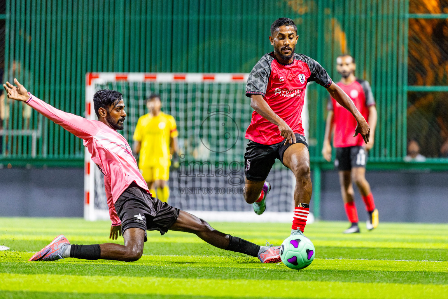 Apocalipse SC vs Young Stars in Day 2 of BG Futsal Challenge 2024 was held on Wednesday, 13th March 2024, in Male', Maldives Photos: Nausham Waheed / images.mv