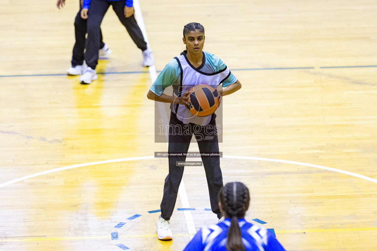 24th Interschool Netball Tournament 2023 was held in Social Center, Male', Maldives on 27th October 2023. Photos: Nausham Waheed / images.mv