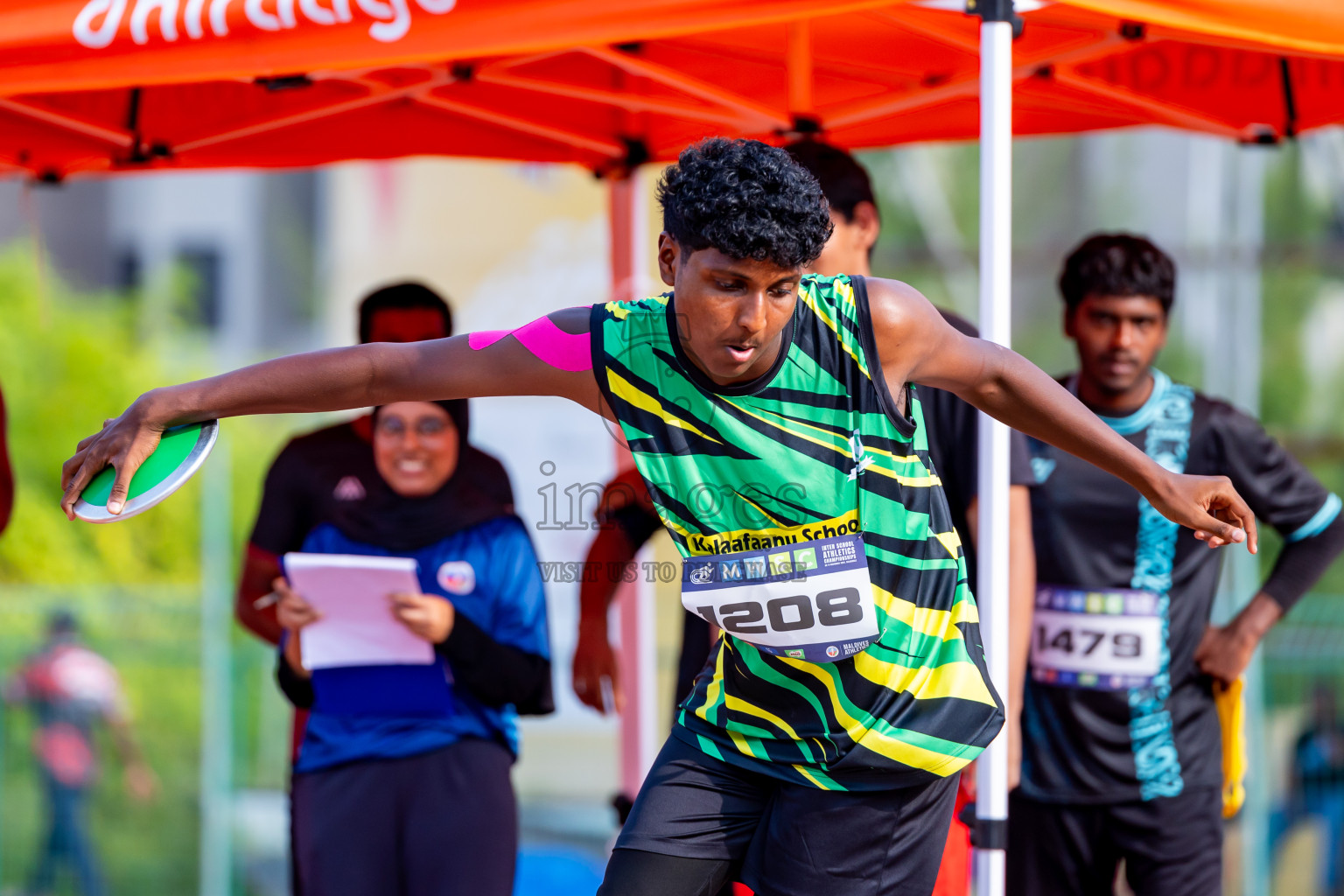 Day 5 of MWSC Interschool Athletics Championships 2024 held in Hulhumale Running Track, Hulhumale, Maldives on Wednesday, 13th November 2024. Photos by: Nausham Waheed / Images.mv