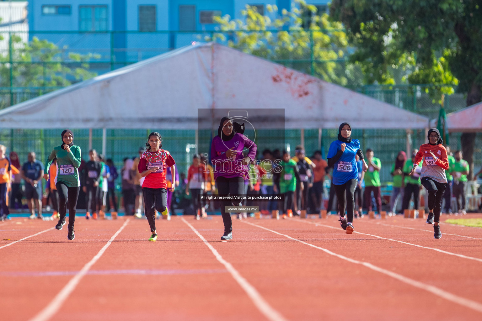 Day 1 of Inter-School Athletics Championship held in Male', Maldives on 22nd May 2022. Photos by: Maanish / images.mv