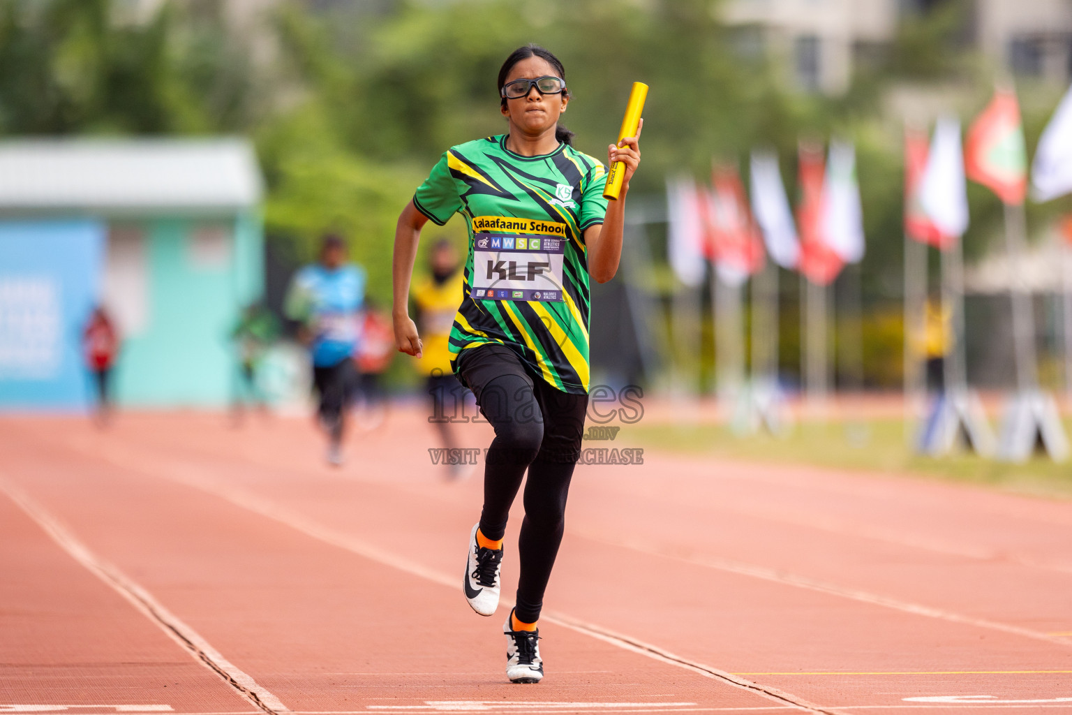 Day 5 of MWSC Interschool Athletics Championships 2024 held in Hulhumale Running Track, Hulhumale, Maldives on Wednesday, 13th November 2024. Photos by: Raif Yoosuf / Images.mv