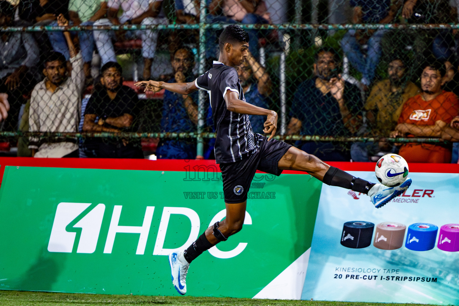 DSC vs Prison Club in Round of 16 of Club Maldives Cup 2024 held in Rehendi Futsal Ground, Hulhumale', Maldives on Tuesday, 8th October 2024. Photos: Nausham Waheed / images.mv