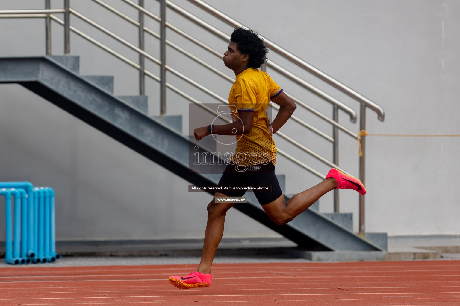 Day two of Inter School Athletics Championship 2023 was held at Hulhumale' Running Track at Hulhumale', Maldives on Sunday, 15th May 2023. Photos: Shuu/ Images.mv