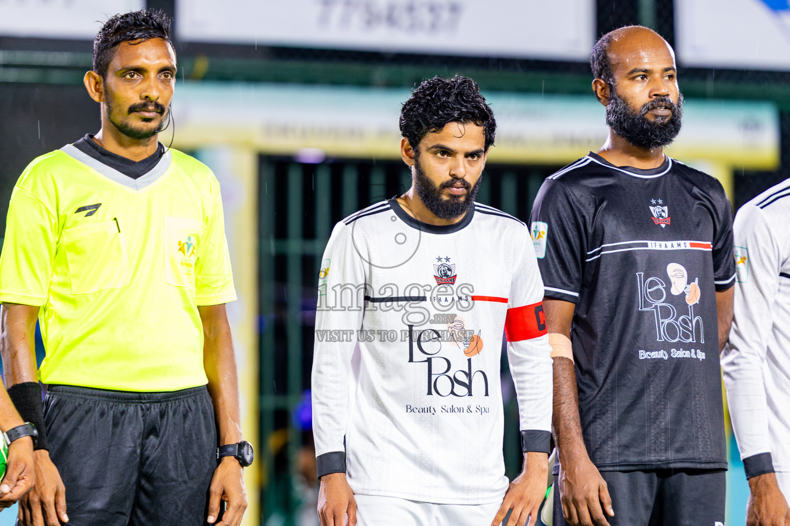 Ifhaams vs Dee Cee Jay SC in Final of Laamehi Dhiggaru Ekuveri Futsal Challenge 2025 was held on Tuesday, 29th July 2025, at Dhiggaru Futsal Ground, Dhiggaru, Maldives Photos: Nausham Waheed  / images.mv