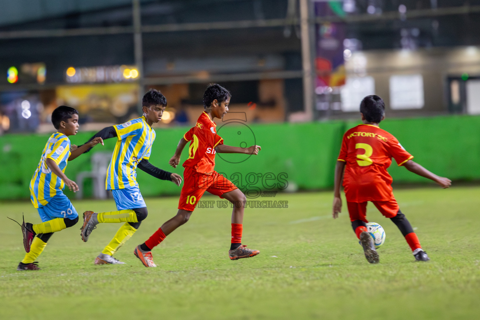 Dhivehi Youth League 2024 - Day 1. Matches held at Henveiru Stadium on 21st November 2024 , Thursday. Photos: Shuu Abdul Sattar/ Images.mv