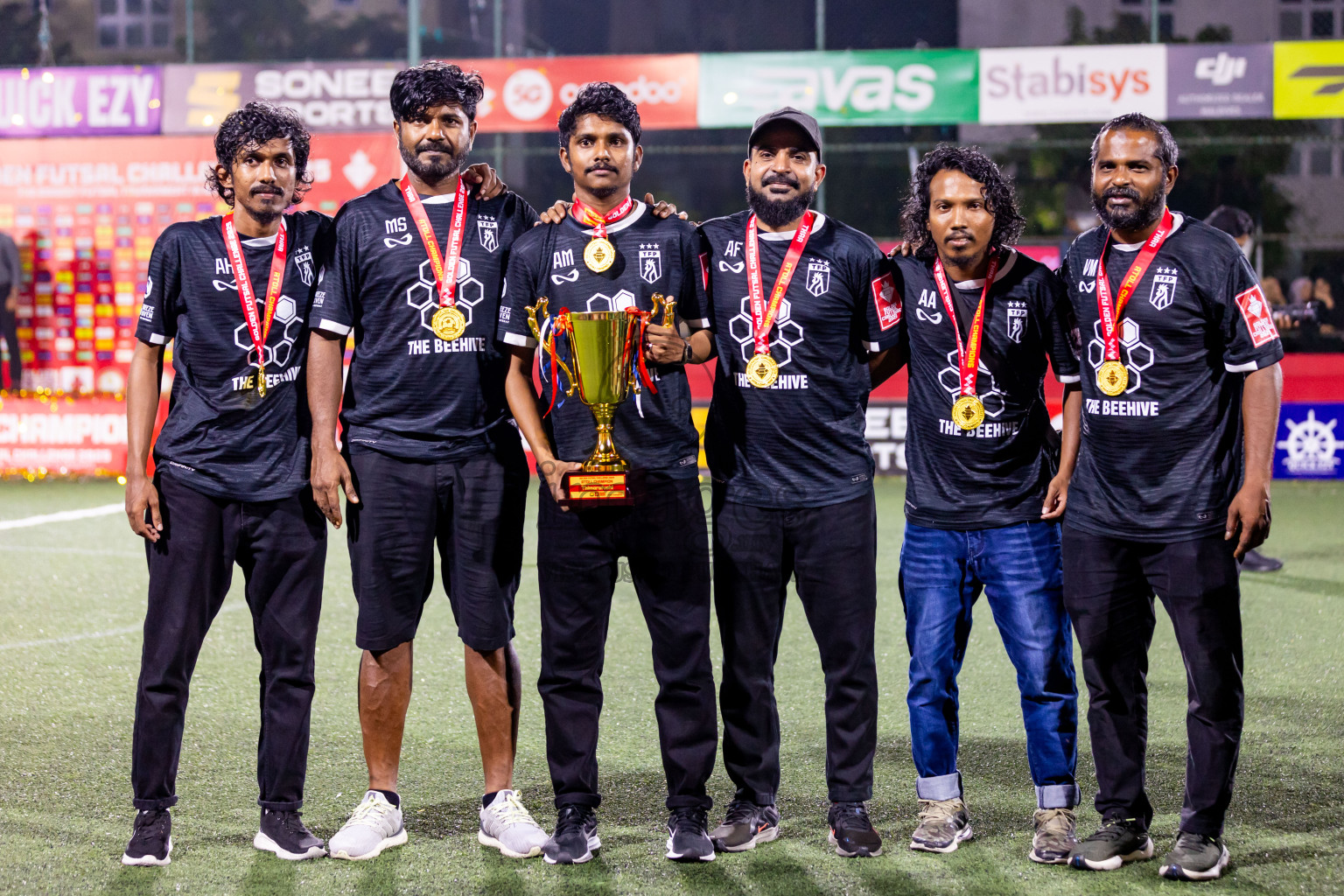 Th Thimarafushi vs Th Hirilandhoo in Thaa Atoll Finals Day 26 of Golden Futsal Challenge 2025 was held on Thursday , 30th January 2025, in Hulhumale', Maldives. Photos: Nausham Waheed / images.mv