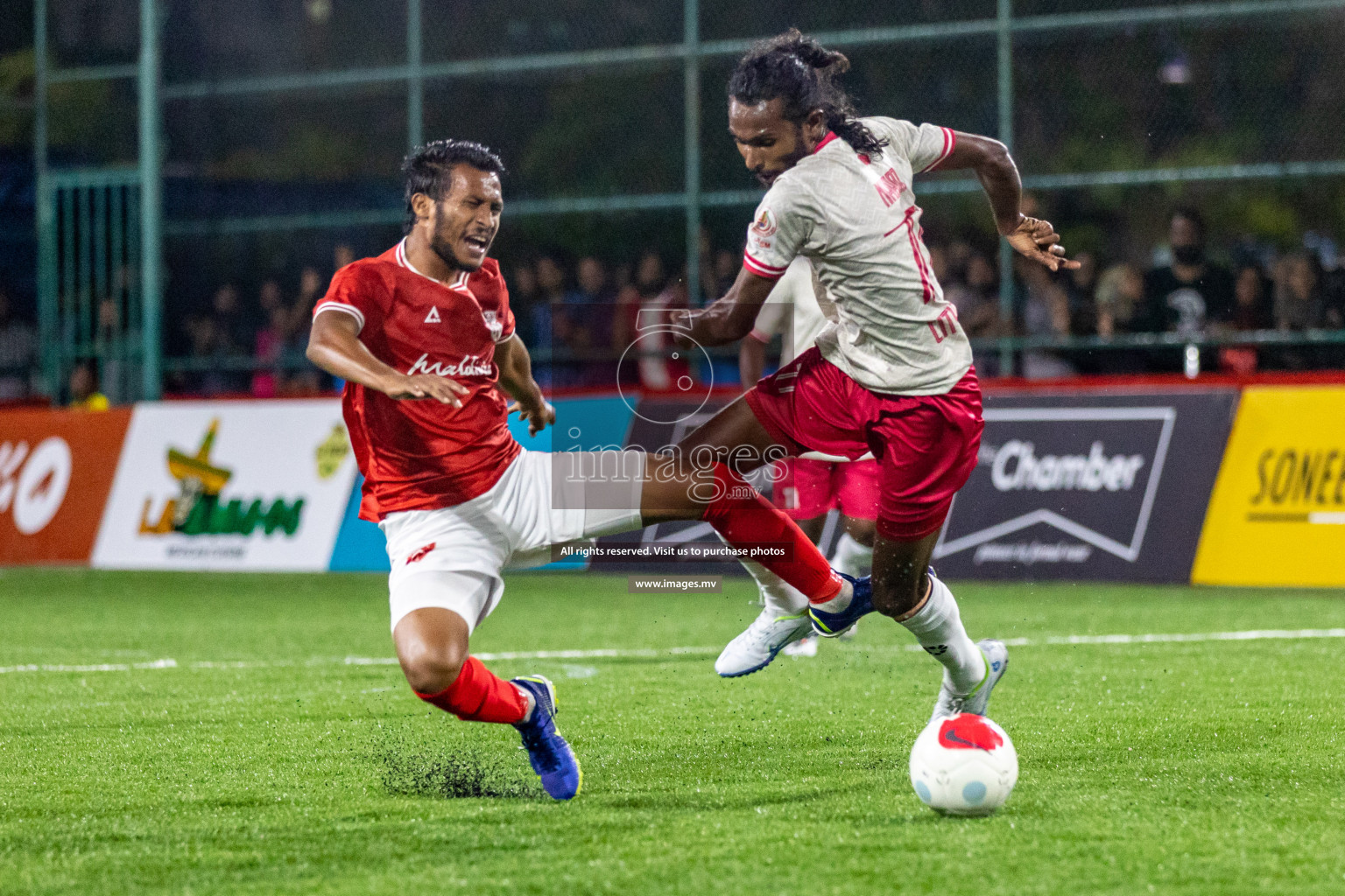 Team MCC vs Maldivian in Club Maldives Cup 2022 was held in Hulhumale', Maldives on Thursday, 13th October 2022. Photos: Ismail Thoriq/ images.mv