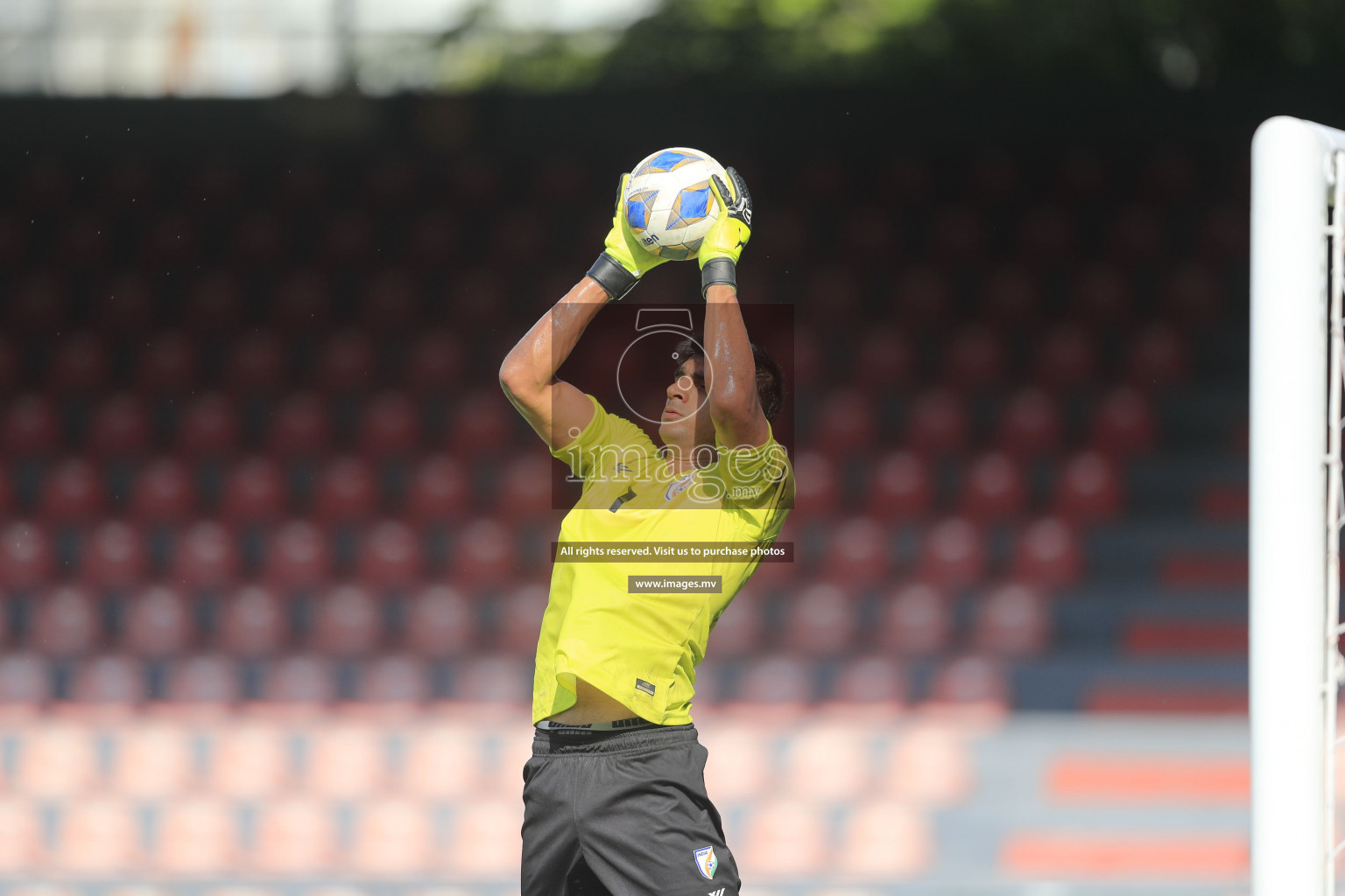 Bangladesh vs India in SAFF Championship 2021 held on 1st October 2021 in Galolhu National Stadium, Male', Maldives