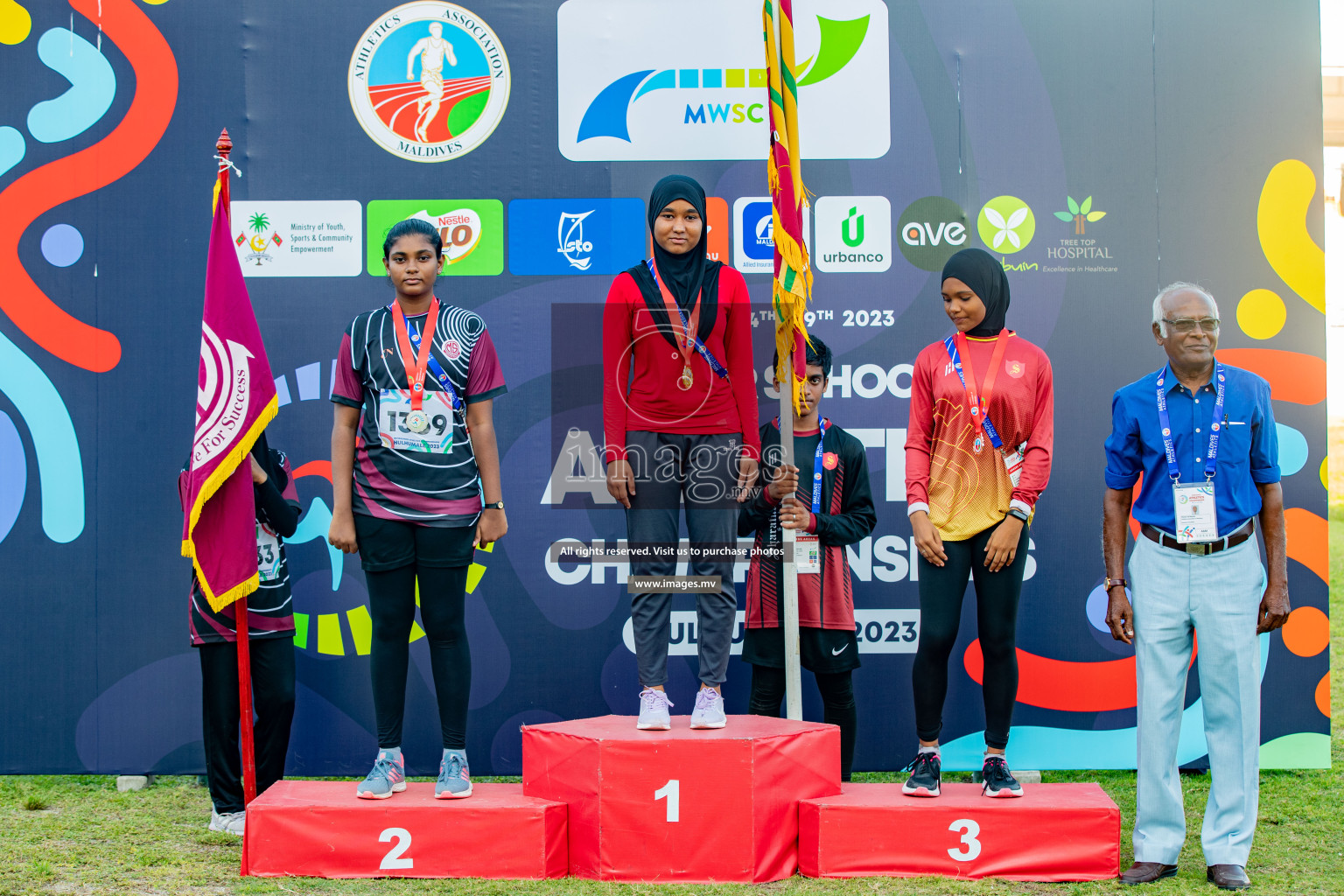 Day four of Inter School Athletics Championship 2023 was held at Hulhumale' Running Track at Hulhumale', Maldives on Wednesday, 17th May 2023. Photos: Shuu and Nausham Waheed / images.mv