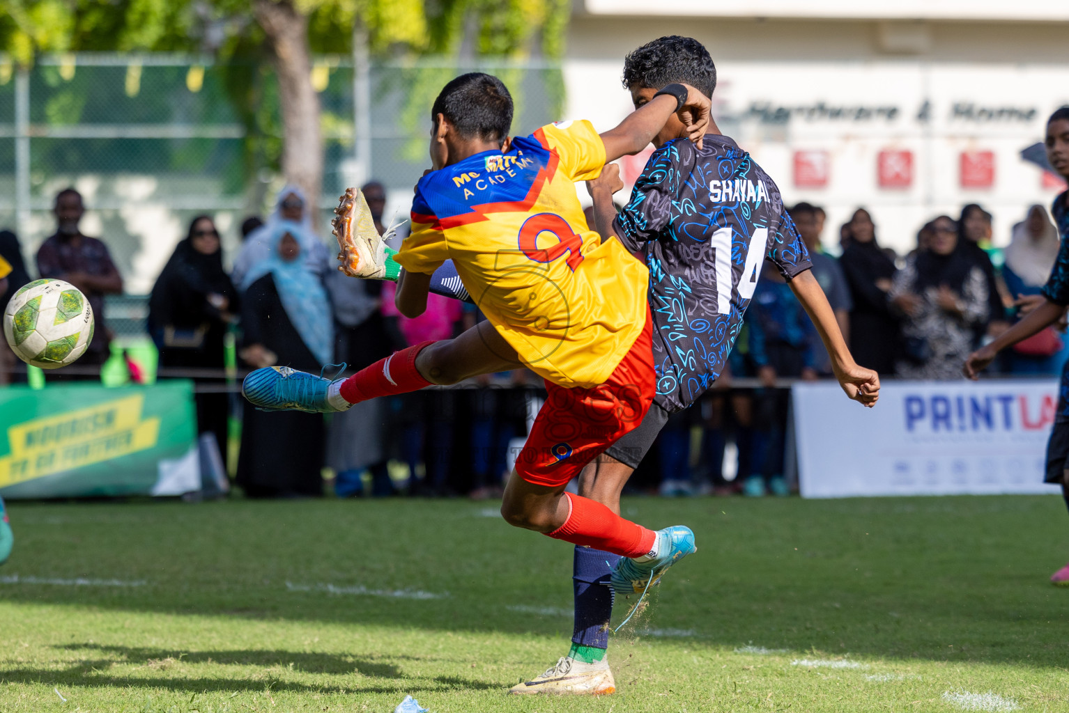 Day 1 of MILO Kids 7s Weekend 2024 held in Male, Maldives on Thursday, 17th October 2024. Photos: Shuu / images.mv