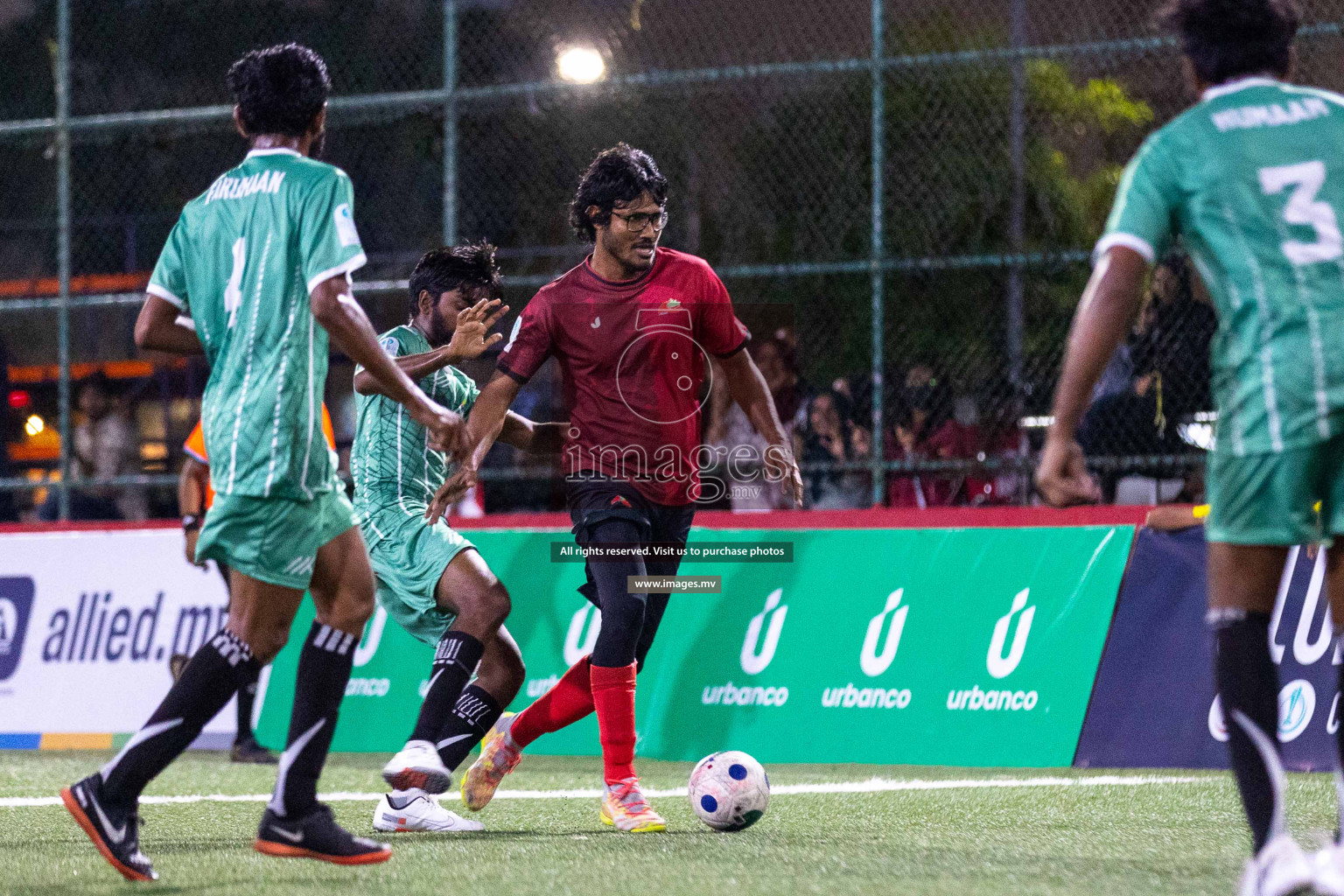 ACC RC vs CLUB MYS in Club Maldives Cup Classic 2023 held in Hulhumale, Maldives, on Tuesday, 01st August 2023 Photos: Ismail Thoriq / images.mv