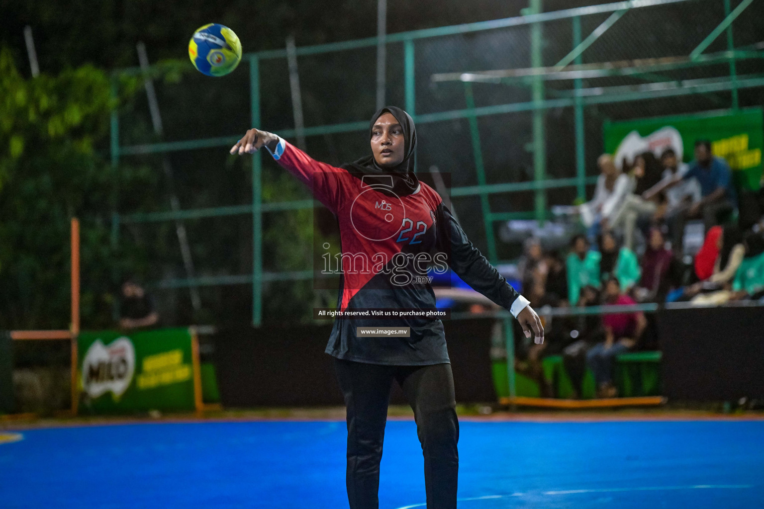 Milo 9th Handball Maldives Championship 2022 Day 1 held in Male', Maldives on 17th October 2022 Photos By: Nausham Waheed /images.mv