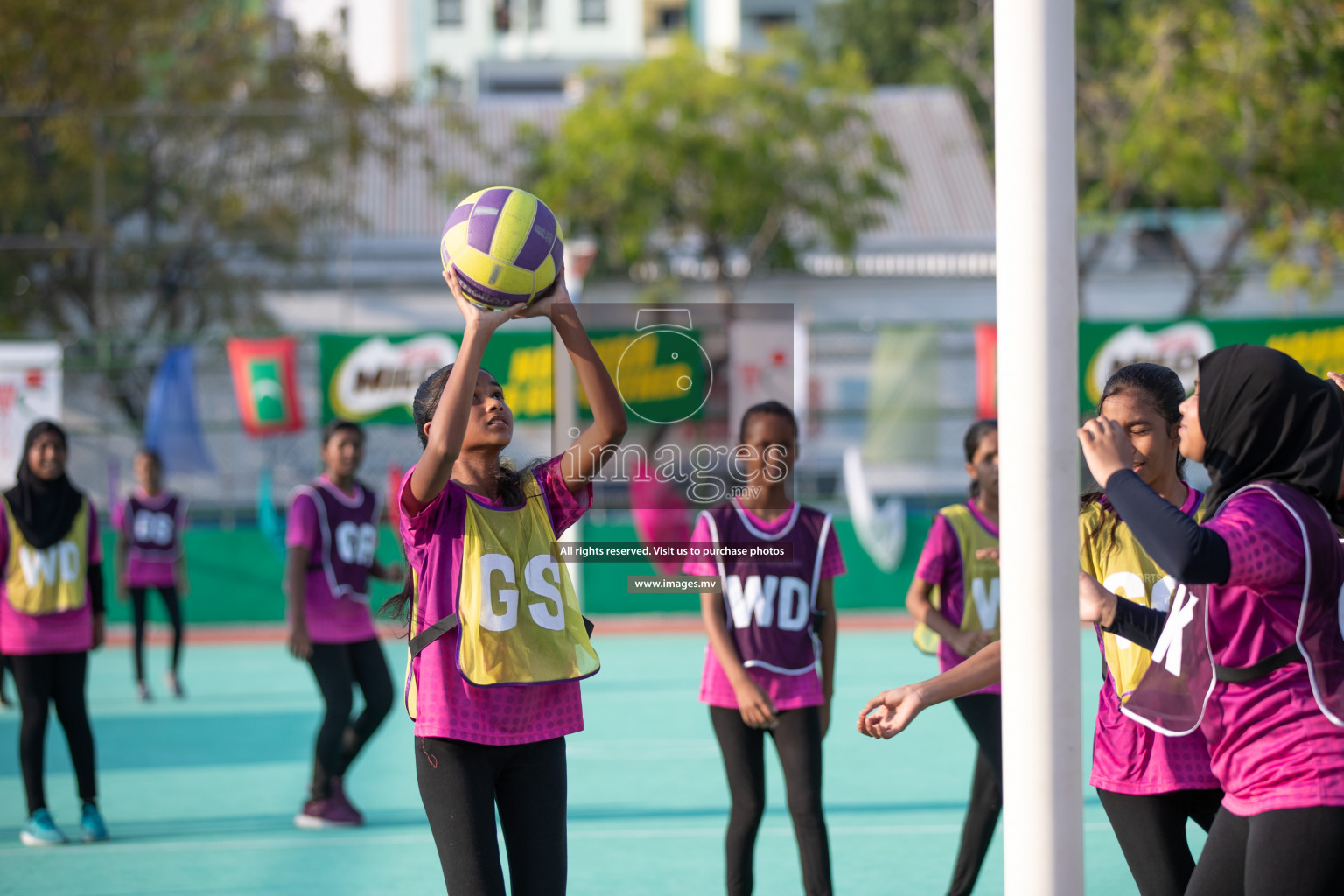 Day 7 of Junior Netball Championship 2022 on 11th March 2022 held in Male', Maldives. Photos by Nausham Waheed & Hassan Simah