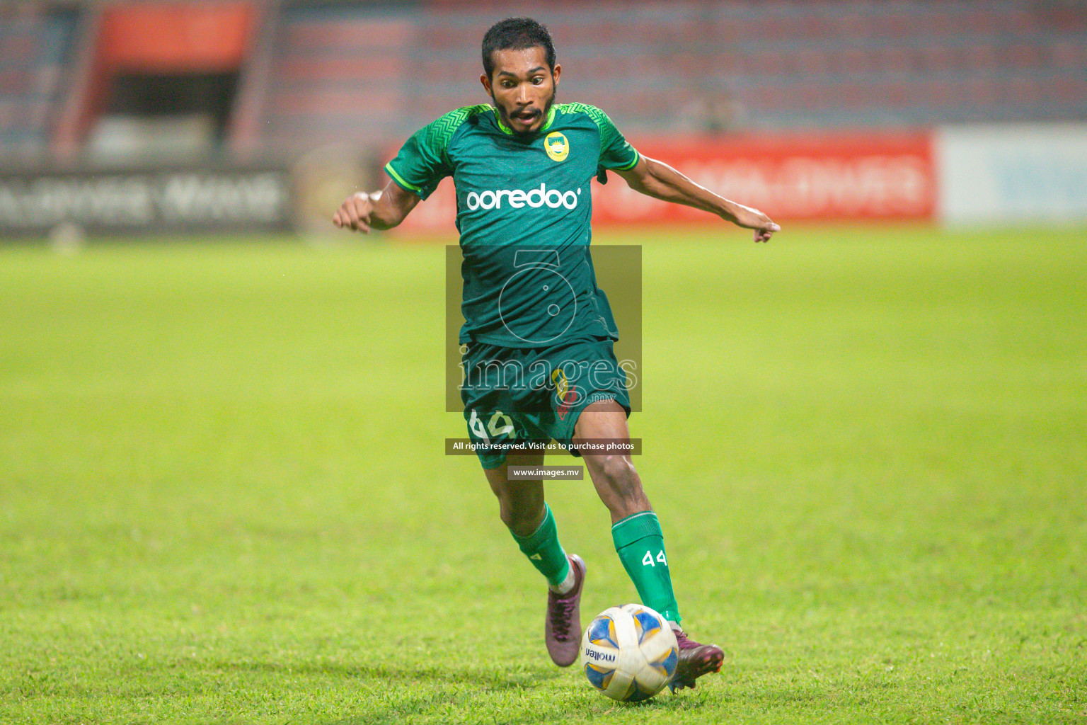 Maziya Sports & Recreation vs Buru Sports Club in President's Cup 2023, held on 20 April 2023 in National Football Stadium, Male', Maldives Photos: Hassan Simah, Mohamed Mahfooz