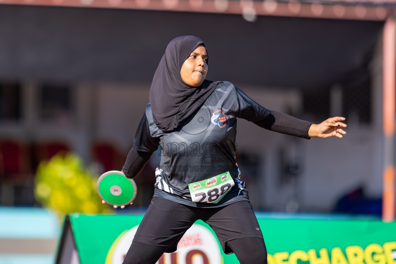 Day 1 of 12th Milo Association Championships was held in Ekuveni Track at Male', Maldives on Thursday, 24th April 2025. Photos: Ismail Thoriq / images.mv