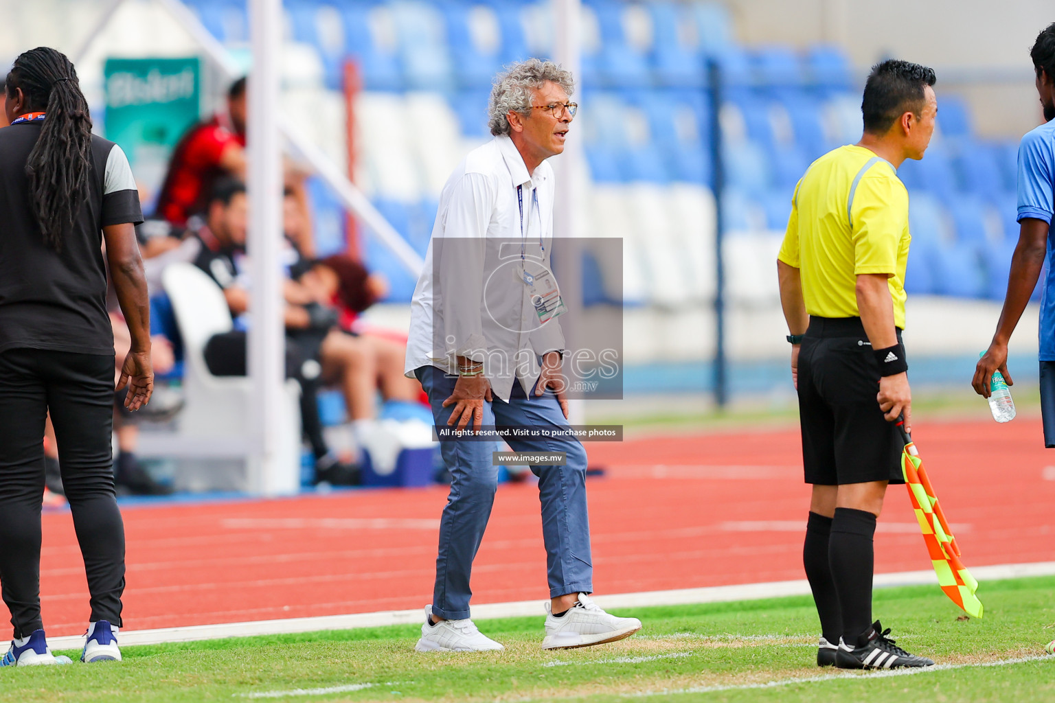 Lebanon vs Maldives in SAFF Championship 2023 held in Sree Kanteerava Stadium, Bengaluru, India, on Tuesday, 28th June 2023. Photos: Nausham Waheed, Hassan Simah / images.mv