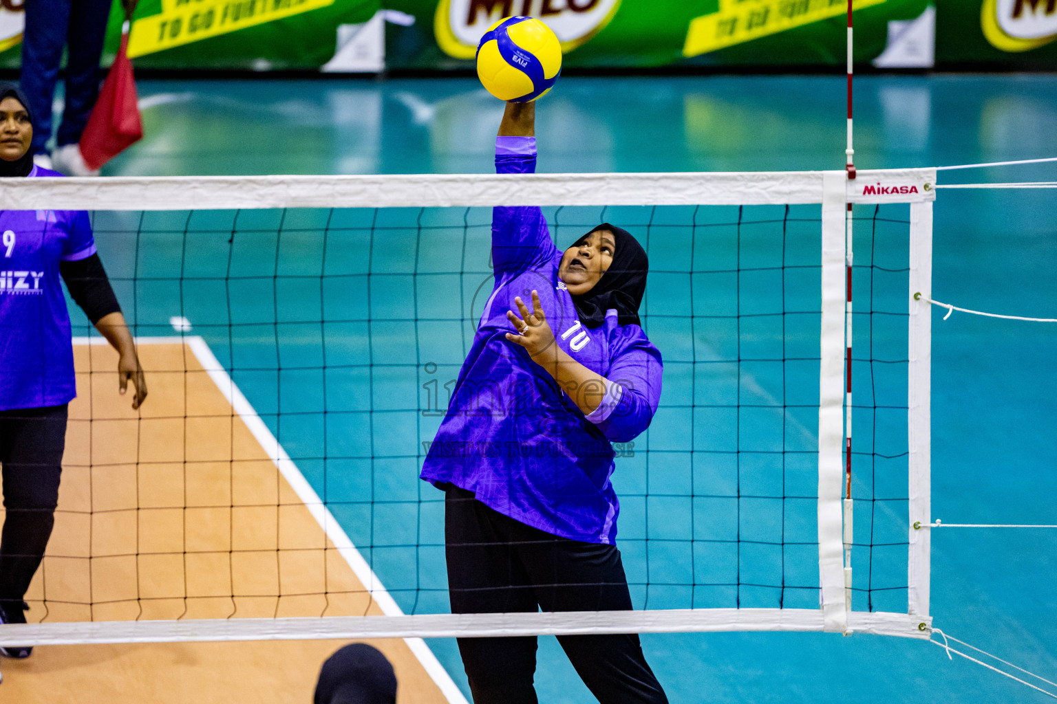 Final of Women's Division of Milo VAM Cup 2024 held in Male', Maldives on Saturday, 13th July 2024 at Social Center Indoor Hall Photos By: Nausham Waheed / images.mv