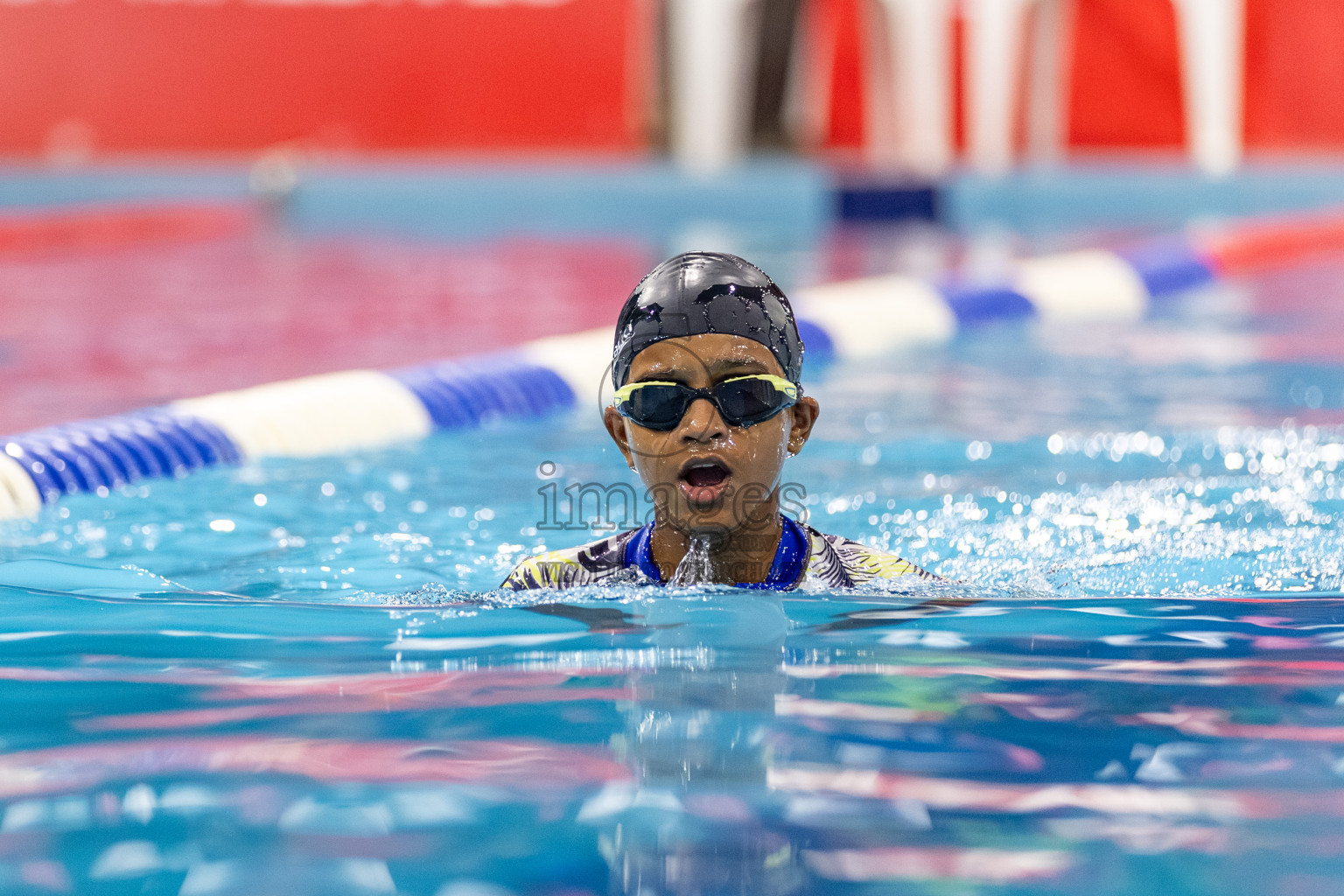 Day 4 of BML 6th National Kids Swimming Kids Festival 2025 held in Hulhumale', Maldives on Thursday, 6th November 2024. Photos: Hassan Simah / images.mv