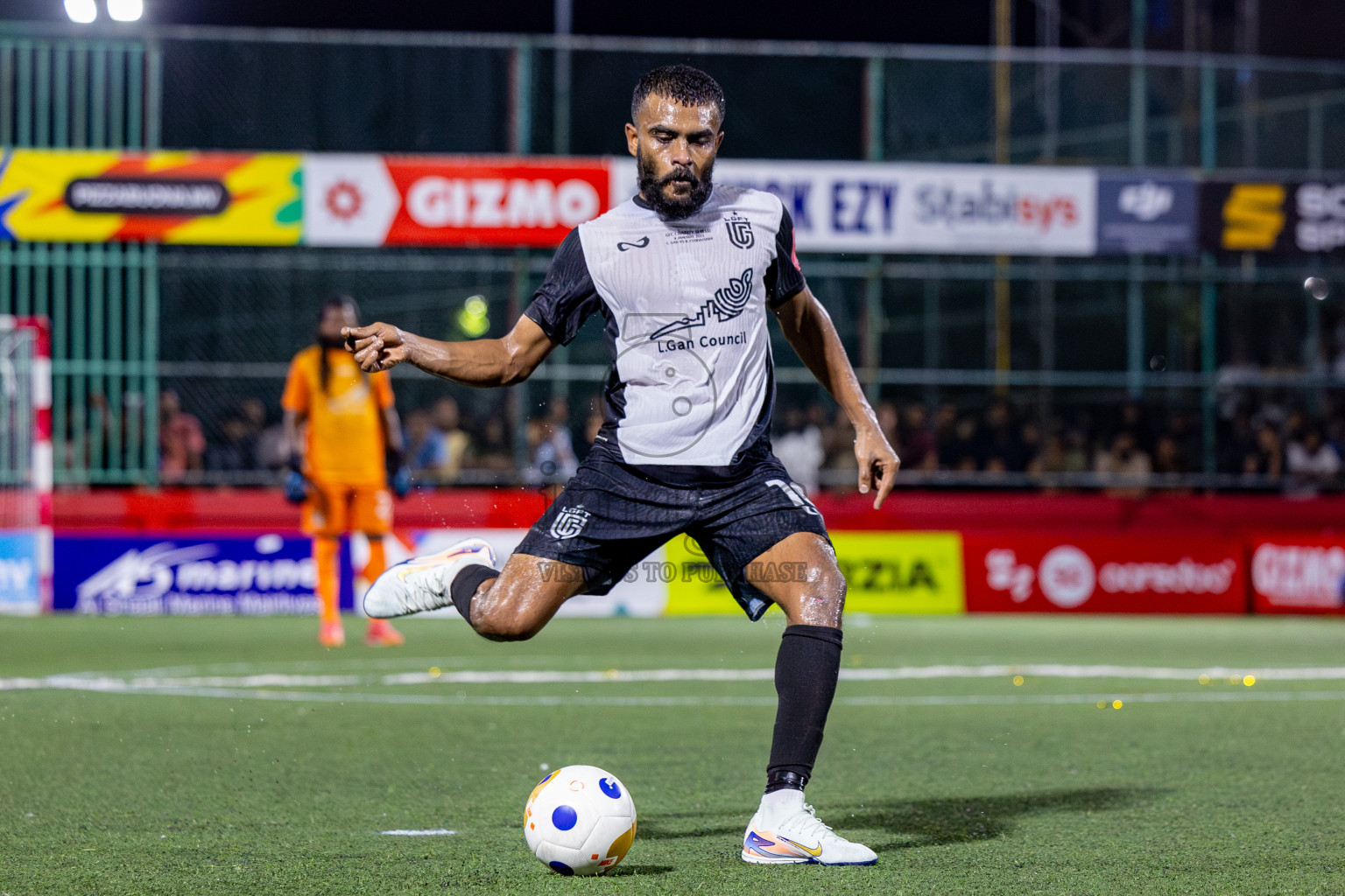 Opening of Golden Futsal Challenge 2025 with Charity Shield Match between L.Gan vs B.Eydhafushi was held on Saturday, 4th January 2025, in Hulhumale', Maldives Photos: Nausham Waheed , Ismail Thoriq / images.mv