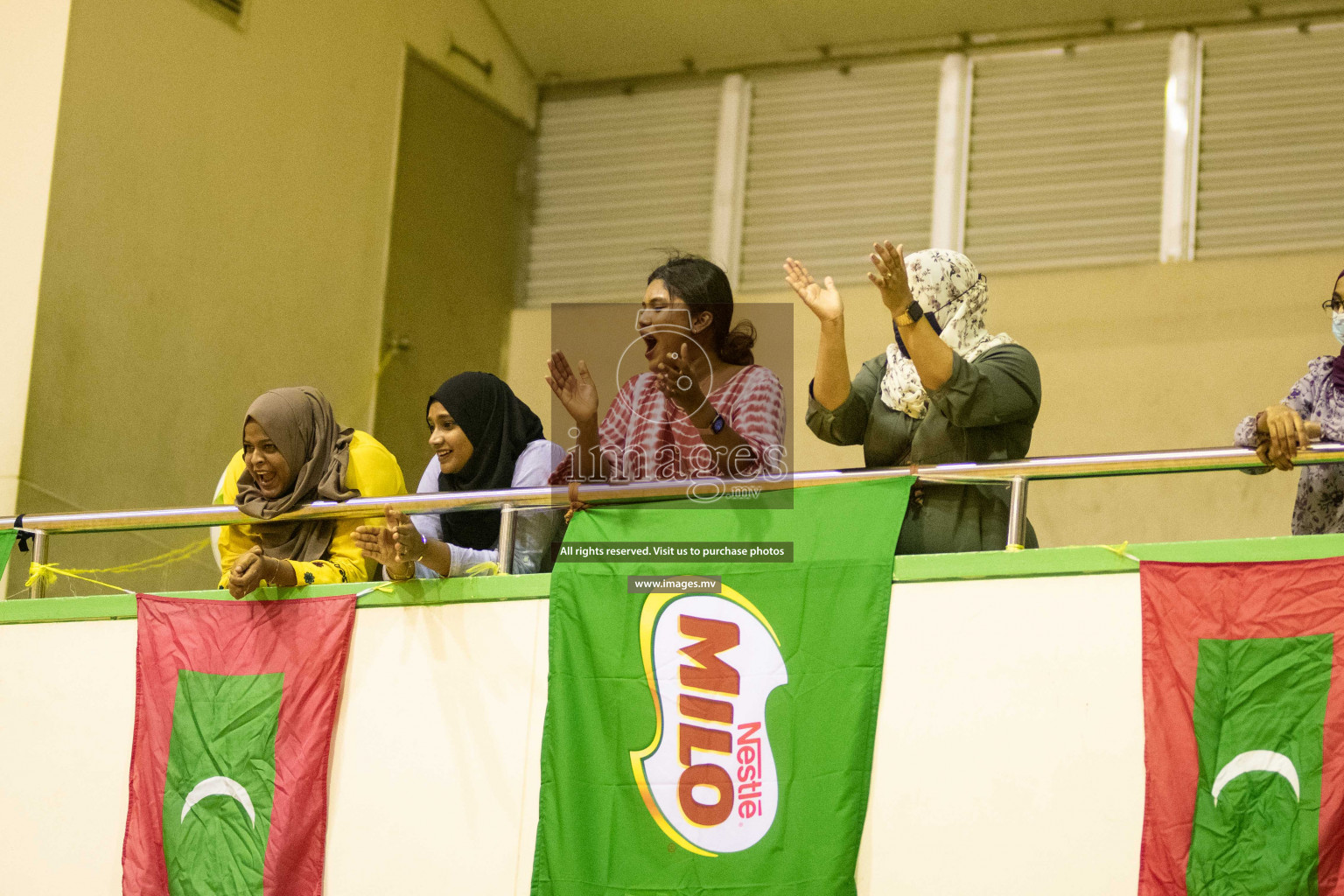 Kulhudhuffushi Youth & R.C vs Shining Star Sports Club in the Semi Finals of Milo National Netball Tournament 2021 held on 3 December 2021 in Male', Maldives, photos by Maanish