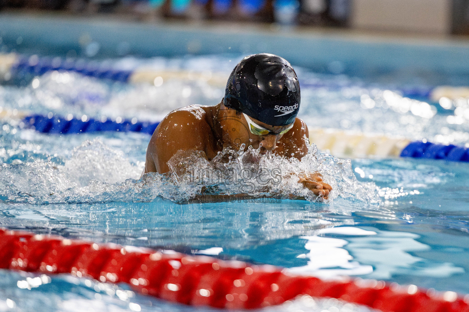 Day 4 of National Swimming Competition 2024 held in Hulhumale', Maldives on Monday, 16th December 2024. 
Photos: Hassan Simah / images.mv