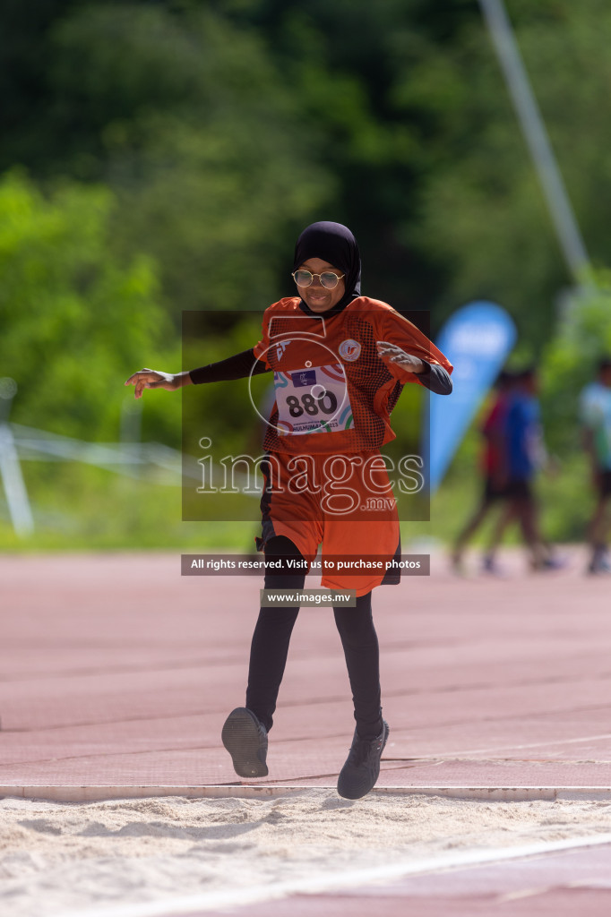 Day two of Inter School Athletics Championship 2023 was held at Hulhumale' Running Track at Hulhumale', Maldives on Sunday, 15th May 2023. Photos: Shuu/ Images.mv