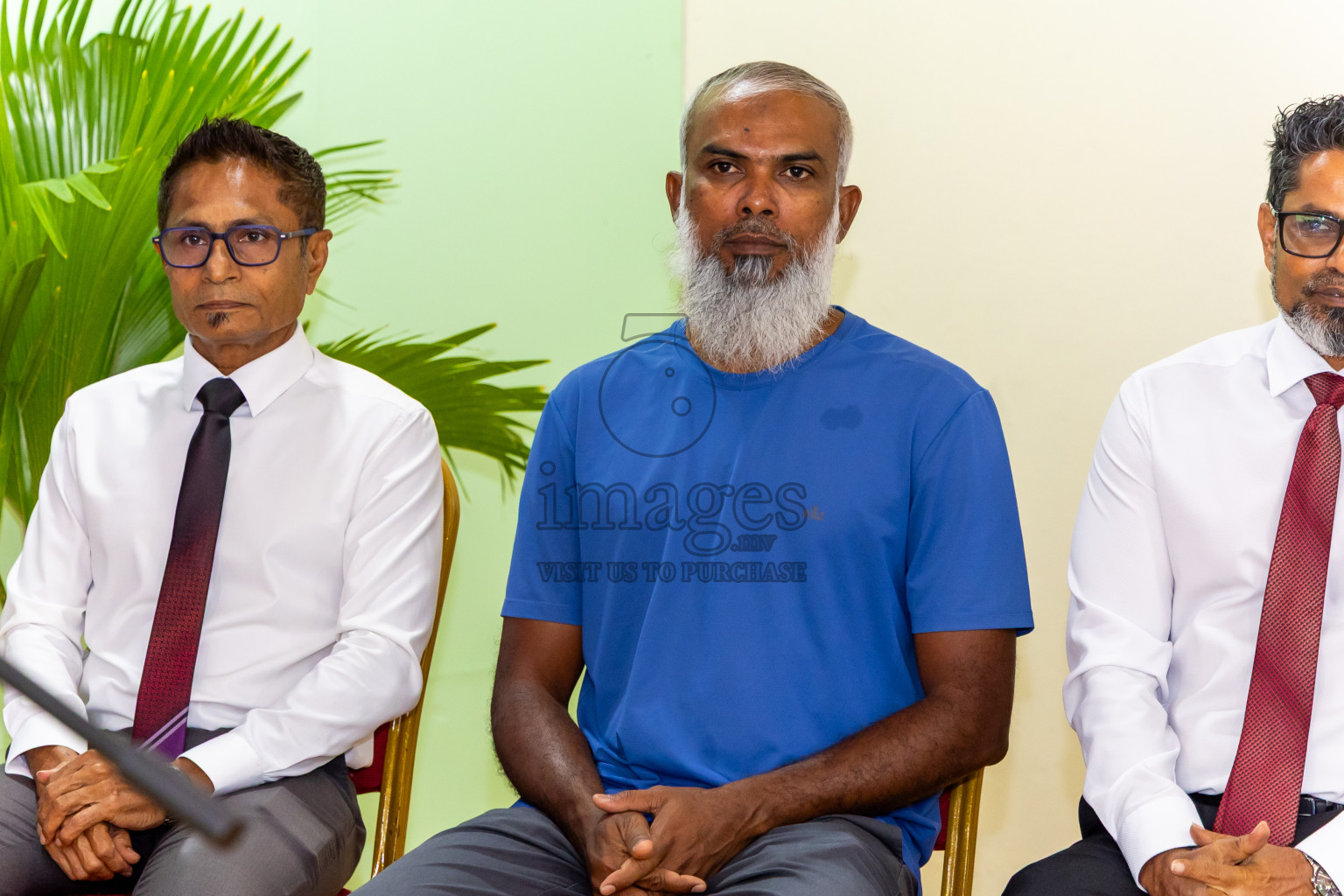 Announcing of Senior Mens Volleyball National Team participating in the CAVA Men’s cup 2025, in Bangladesh held in Socail Centre Haruge., Male', Maldives on Thursday, 09th October 2025. Photos by: Nausham Waheed / Images.mv