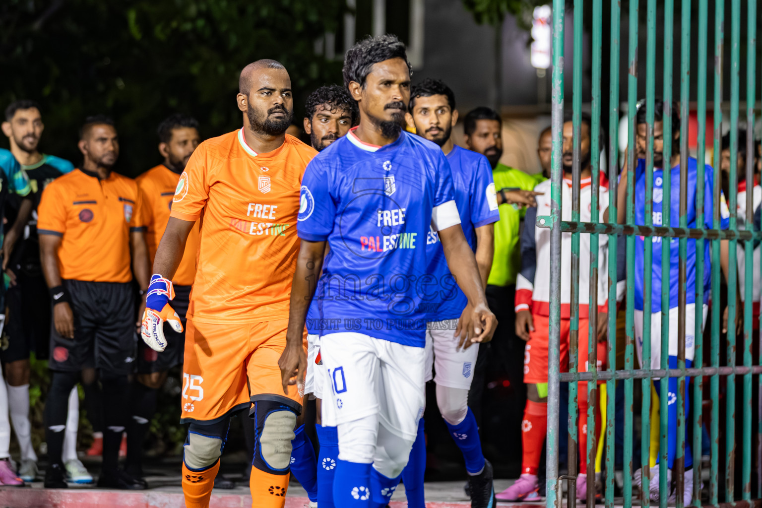 Team Naivaadhoo vs Club Combination in Day 1 of Kings Cup of Club Maldives Cup 2025 held in Rehendi Futsal Ground, Hulhumale', Maldives on Saturday, 30th August 2025. Photos: Areef / images.mv