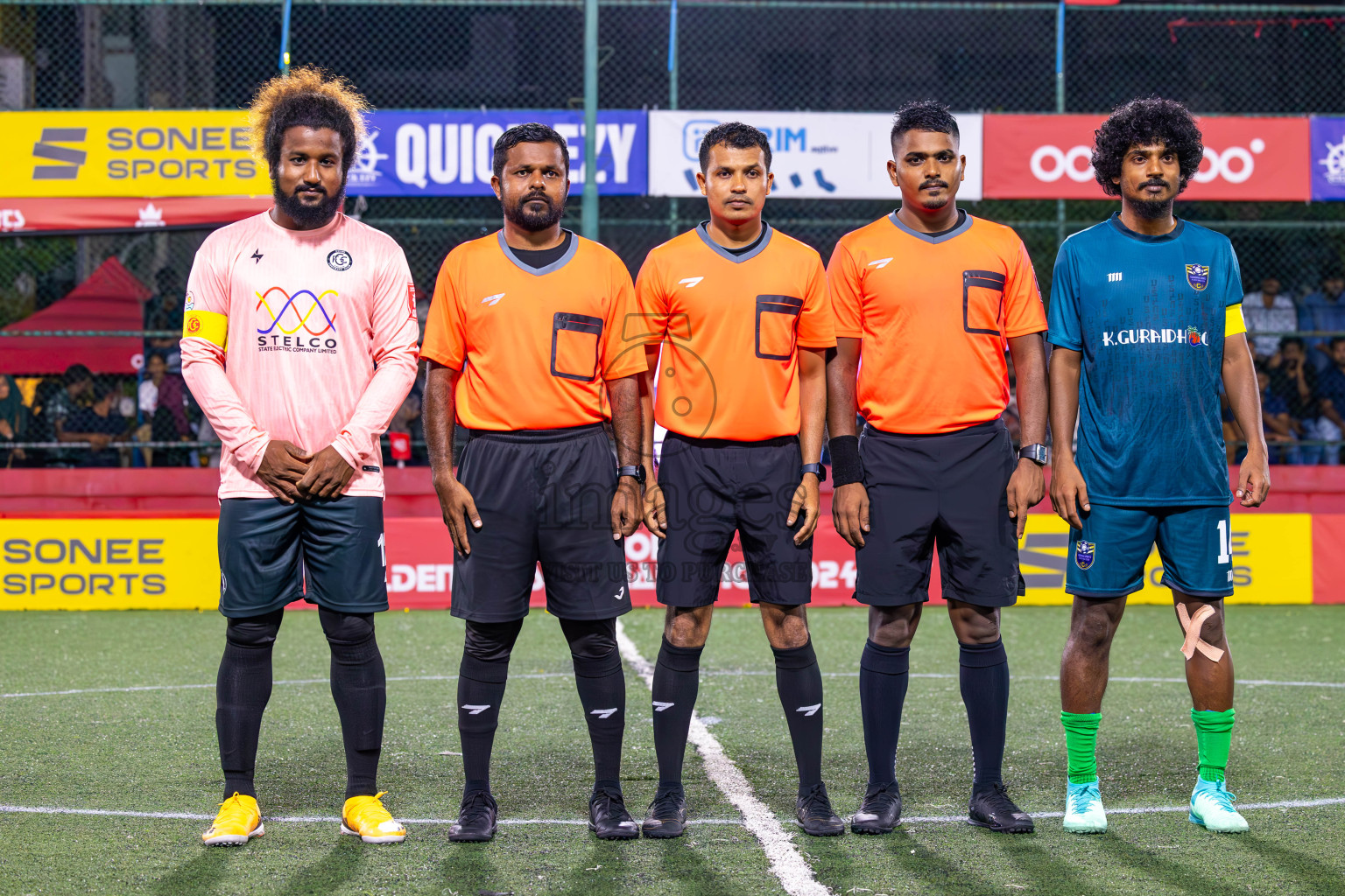 K Gulhi VS K Guraidhoo in Day 25 of Golden Futsal Challenge 2024 was held on Thursday , 8th February 2024 in Hulhumale', Maldives
Photos: Ismail Thoriq / images.mv