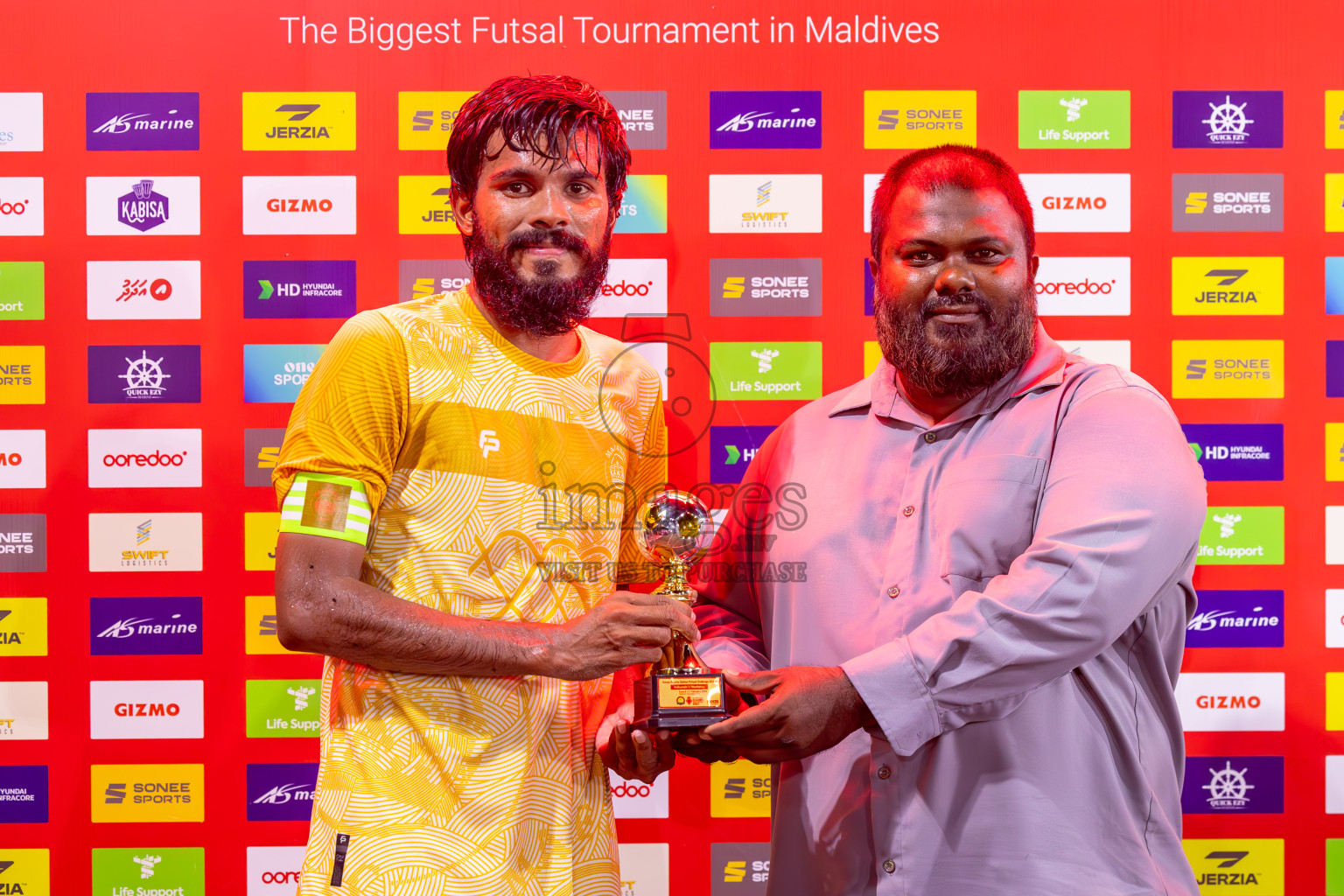 Hulhumale vs Maafannu on Day 36 of Golden Futsal Challenge 2024 was held on Wednesday, 21st February 2024, in Hulhumale', Maldives
Photos: Ismail Thoriq, / images.mv