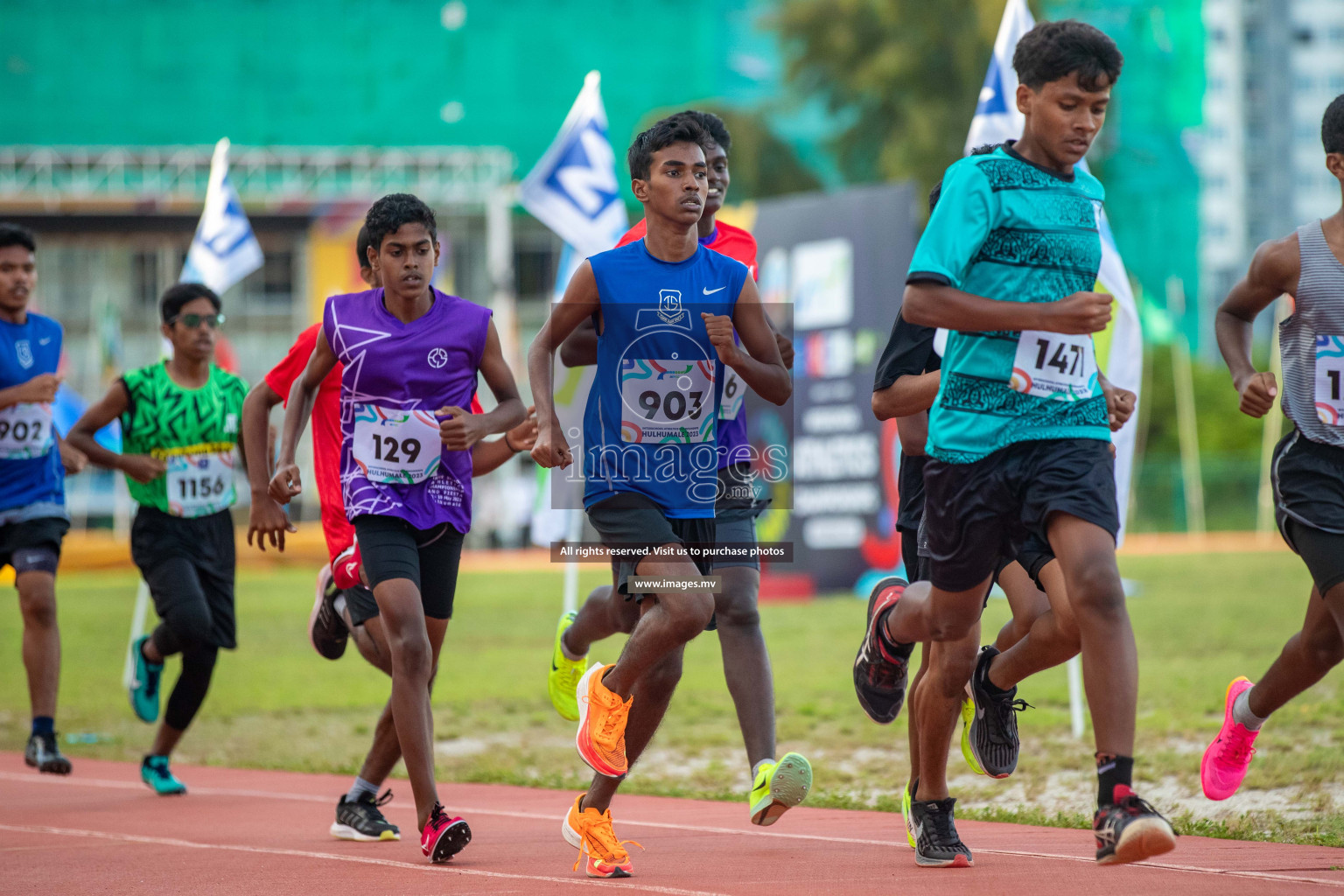 Day three of Inter School Athletics Championship 2023 was held at Hulhumale' Running Track at Hulhumale', Maldives on Tuesday, 16th May 2023. Photos: Nausham Waheed / images.mv