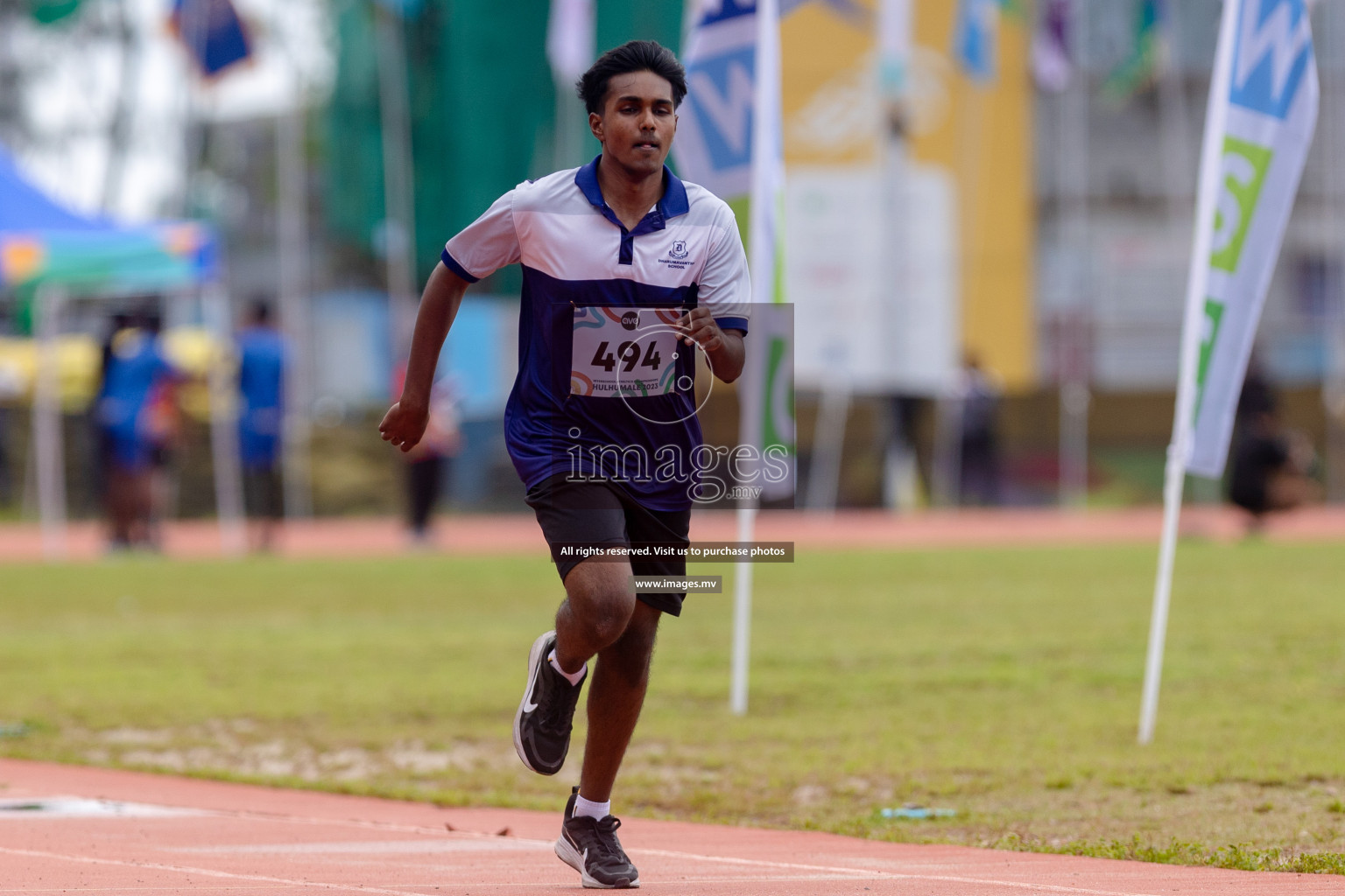 Day two of Inter School Athletics Championship 2023 was held at Hulhumale' Running Track at Hulhumale', Maldives on Sunday, 15th May 2023. Photos: Shuu/ Images.mv