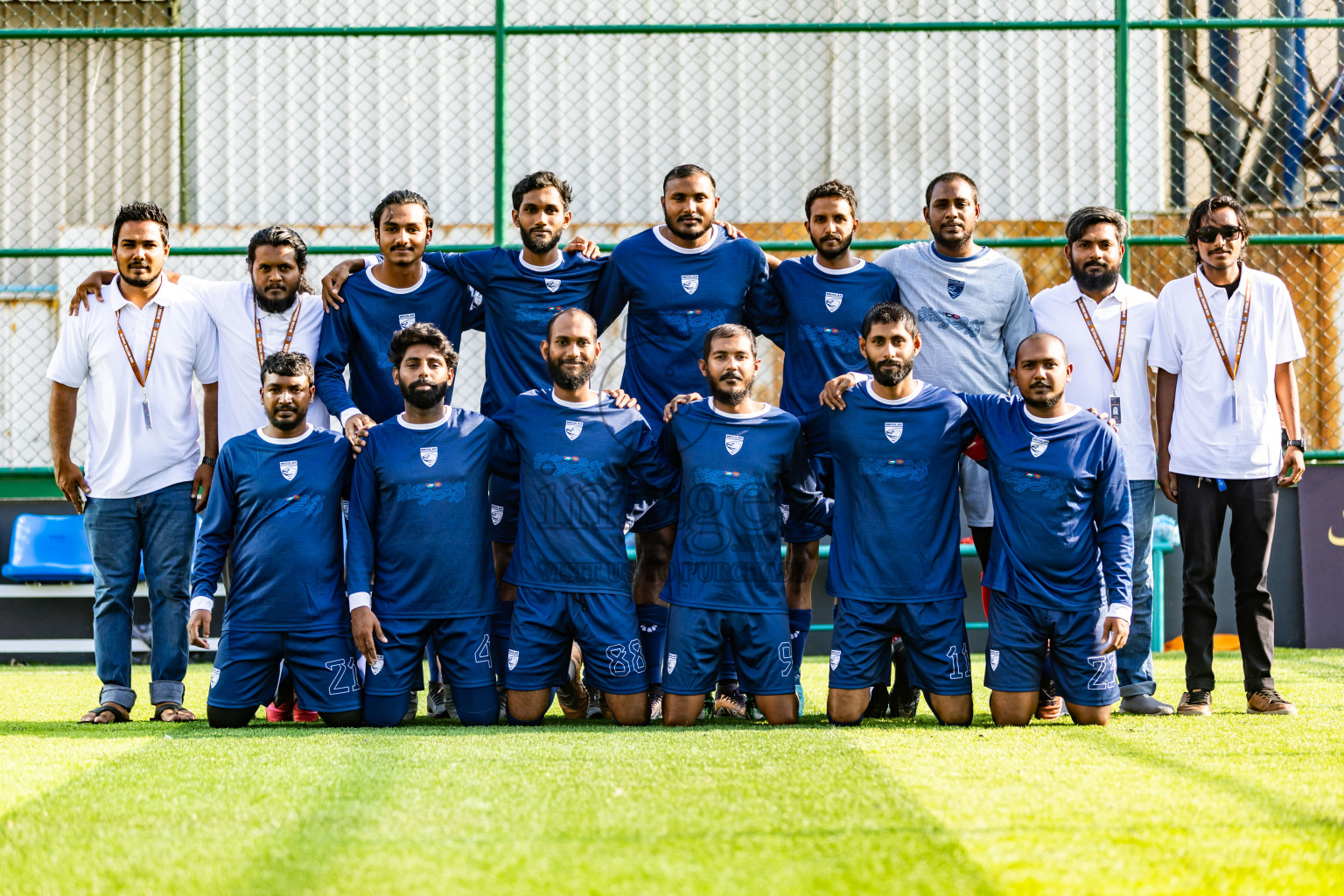 Invicto SC vs Escolar FC in Day 3 of BG Futsal Challenge 2024 was held on Thursday, 14th March 2024, in Male', Maldives Photos: Nausham Waheed / images.mv