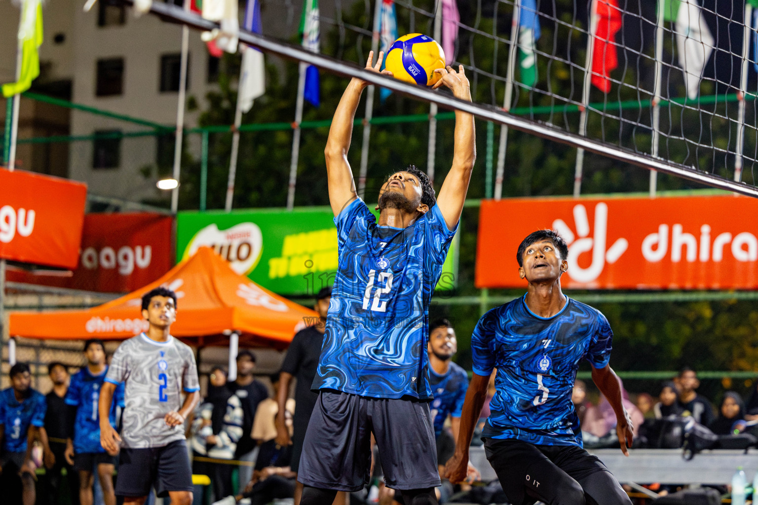 Day 11 of Interschool Volleyball Tournament 2024 was held in Ekuveni Volleyball Court at Male', Maldives on Monday, 2nd December 2024. Photos: Nausham Waheed / images.mv