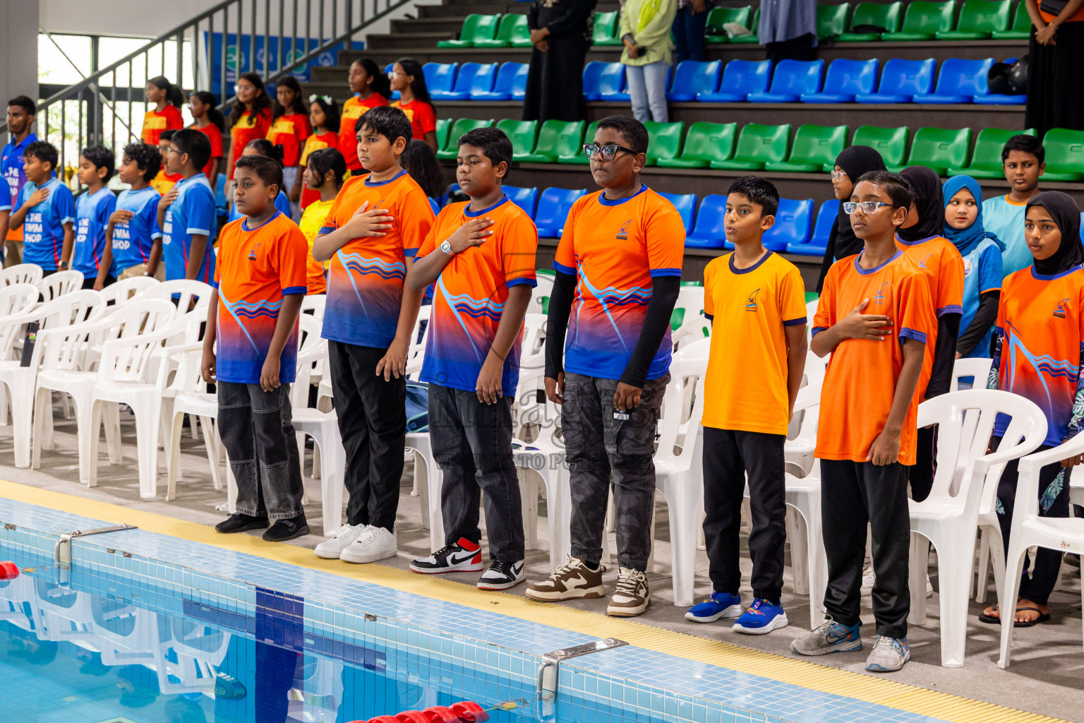 Closing Ceremony of 6th BML National Kids Swimming Kids Festival 2025 held in Hulhumale', Maldives on Saturday, 22nd November 2025. Photos: Nausham Waheed / images.mv