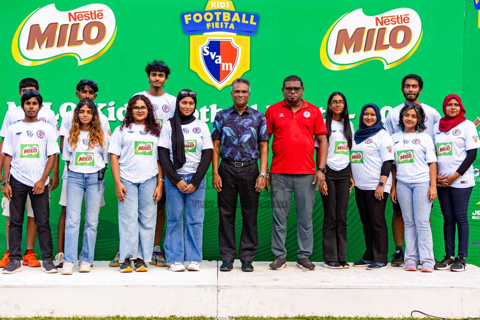 Day 2 of MILO Kids Football Fiesta was held at National Stadium in Male', Maldives on Saturday, 24th February 2024.