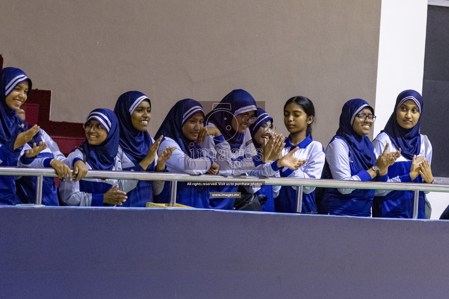 Day6 of 24th Interschool Netball Tournament 2023 was held in Social Center, Male', Maldives on 1st November 2023. Photos: Nausham Waheed / images.mv