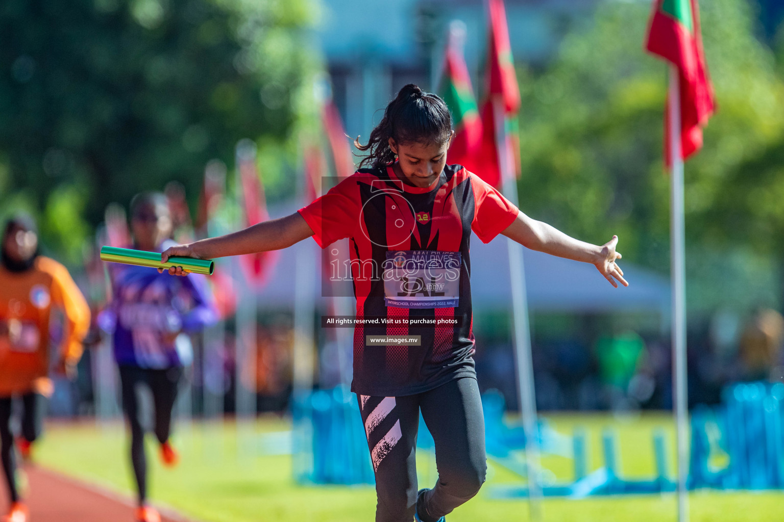 Day 5 of Inter-School Athletics Championship held in Male', Maldives on 27th May 2022. Photos by: Nausham Waheed / images.mv