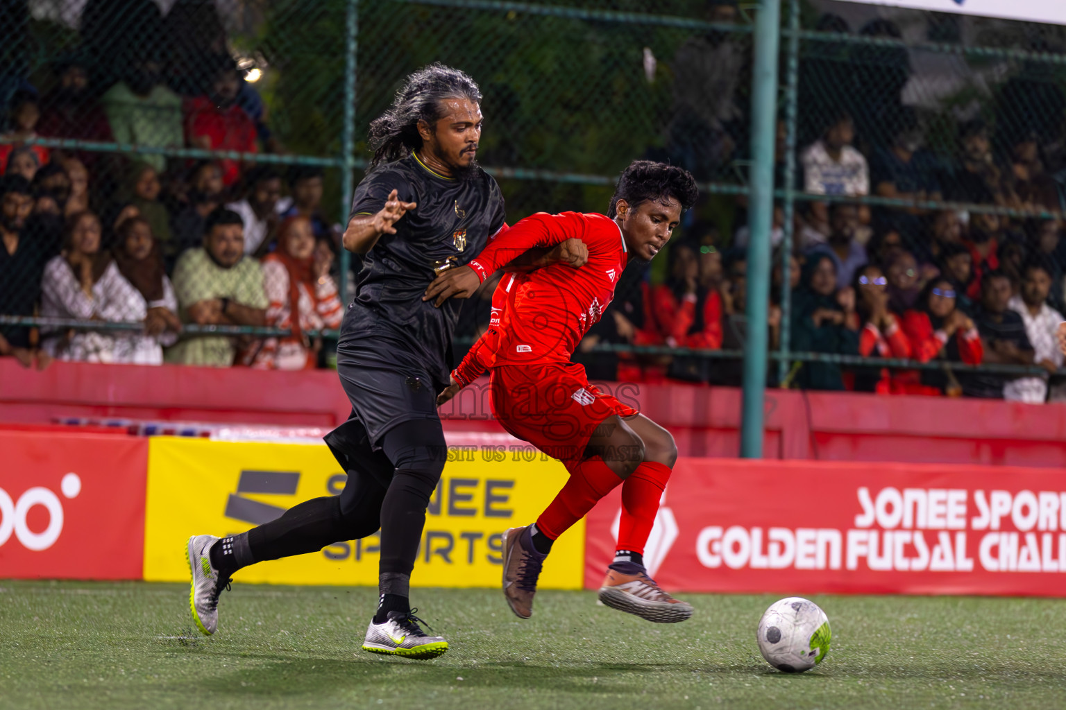 HA Kelaa vs HA Utheemu in Day 9 of Golden Futsal Challenge 2024 was held on Tuesday, 23rd January 2024, in Hulhumale', Maldives
Photos: Ismail Thoriq / images.mv