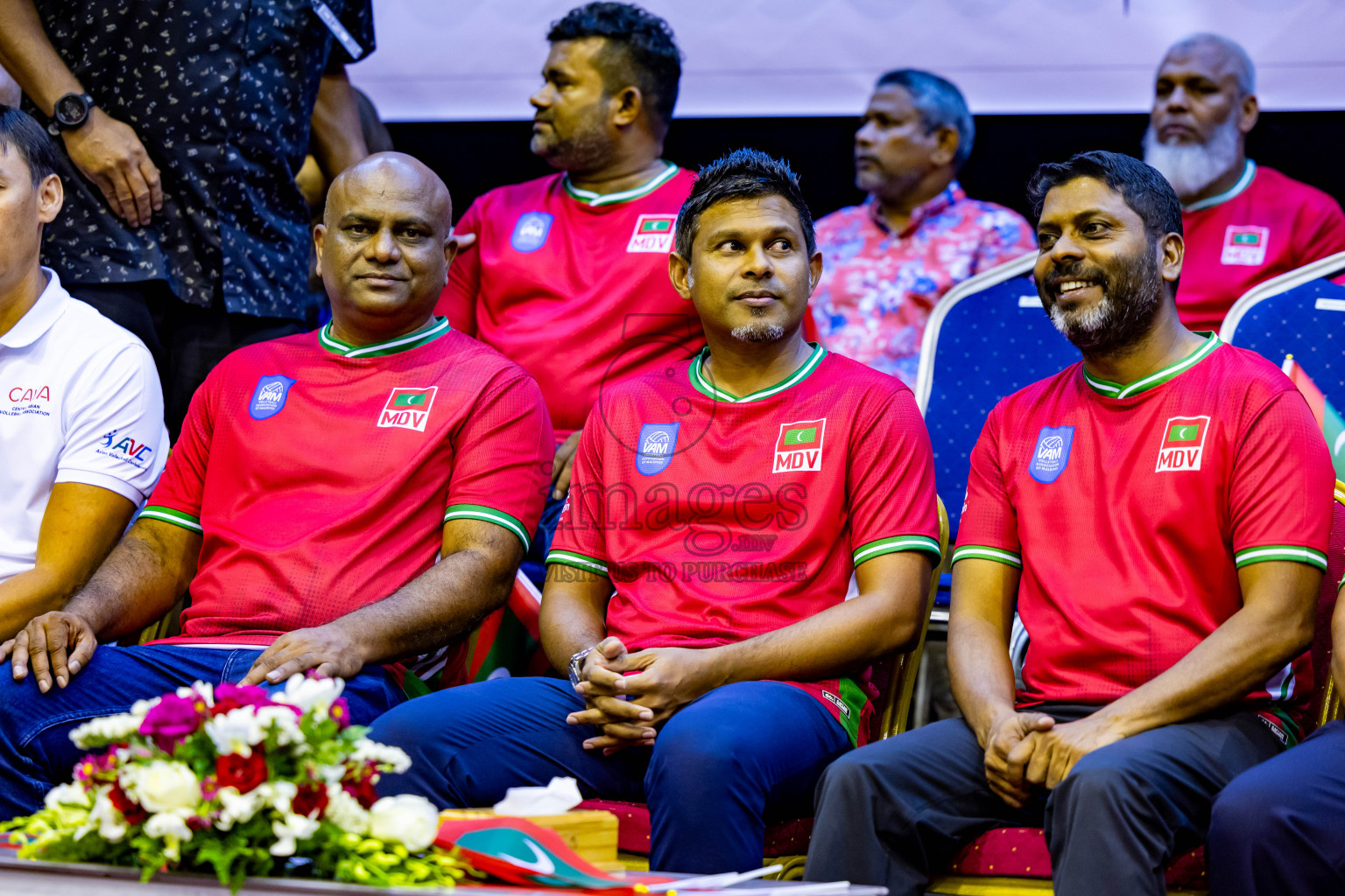 Final of CAVA Woman's Volleyball Challenge Cup 2024 was held in Social Center, Male', Maldives on Wednesday, 11th September 2024. Photos: Nausham Waheed / images.mv