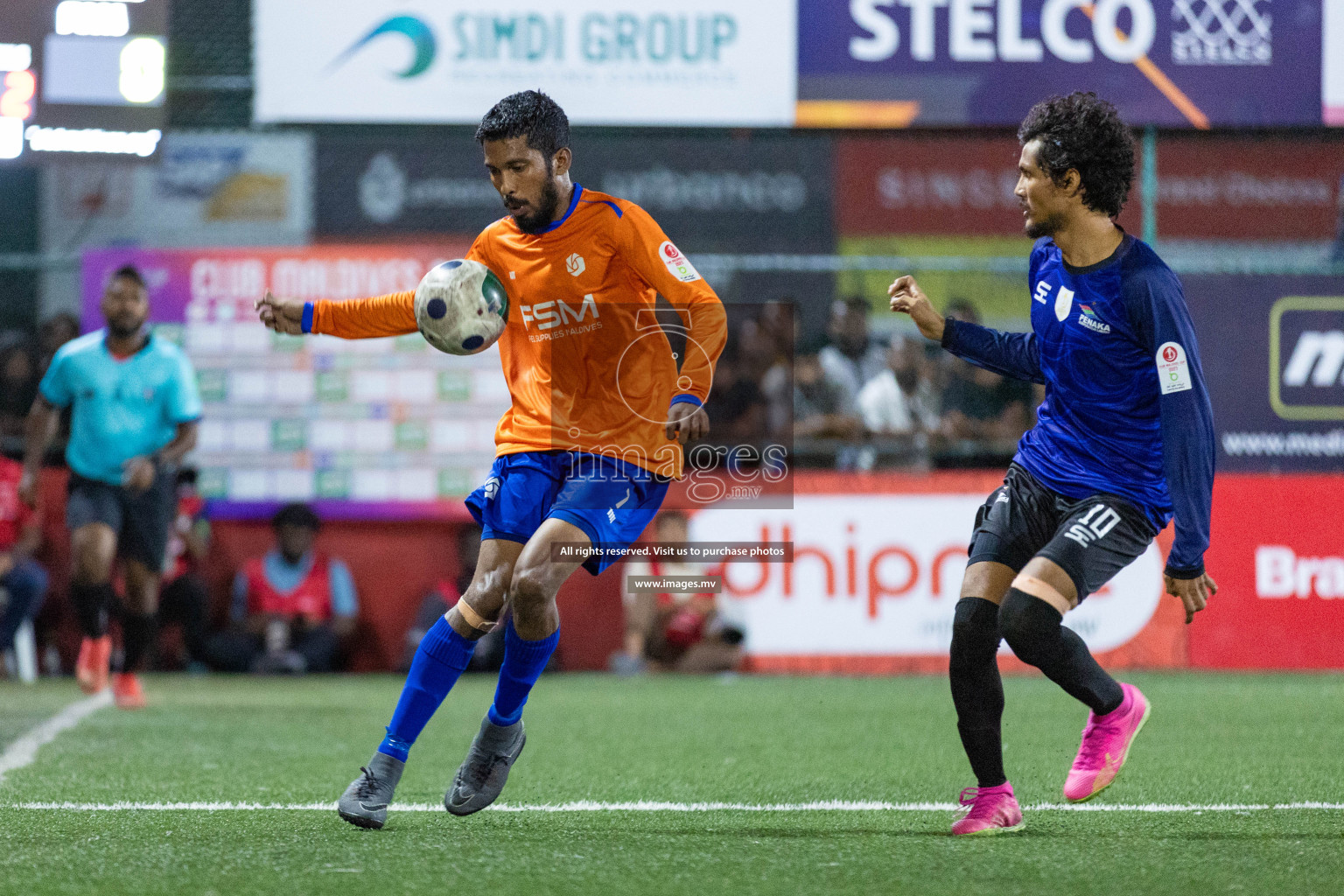 Team Fenaka vs Team FSM in Quarter Final of Club Maldives Cup 2023 held in Hulhumale, Maldives, on Sunday, 13th August 2023 Photos: Nausham Waheed, Ismail Thoriq / images.mv