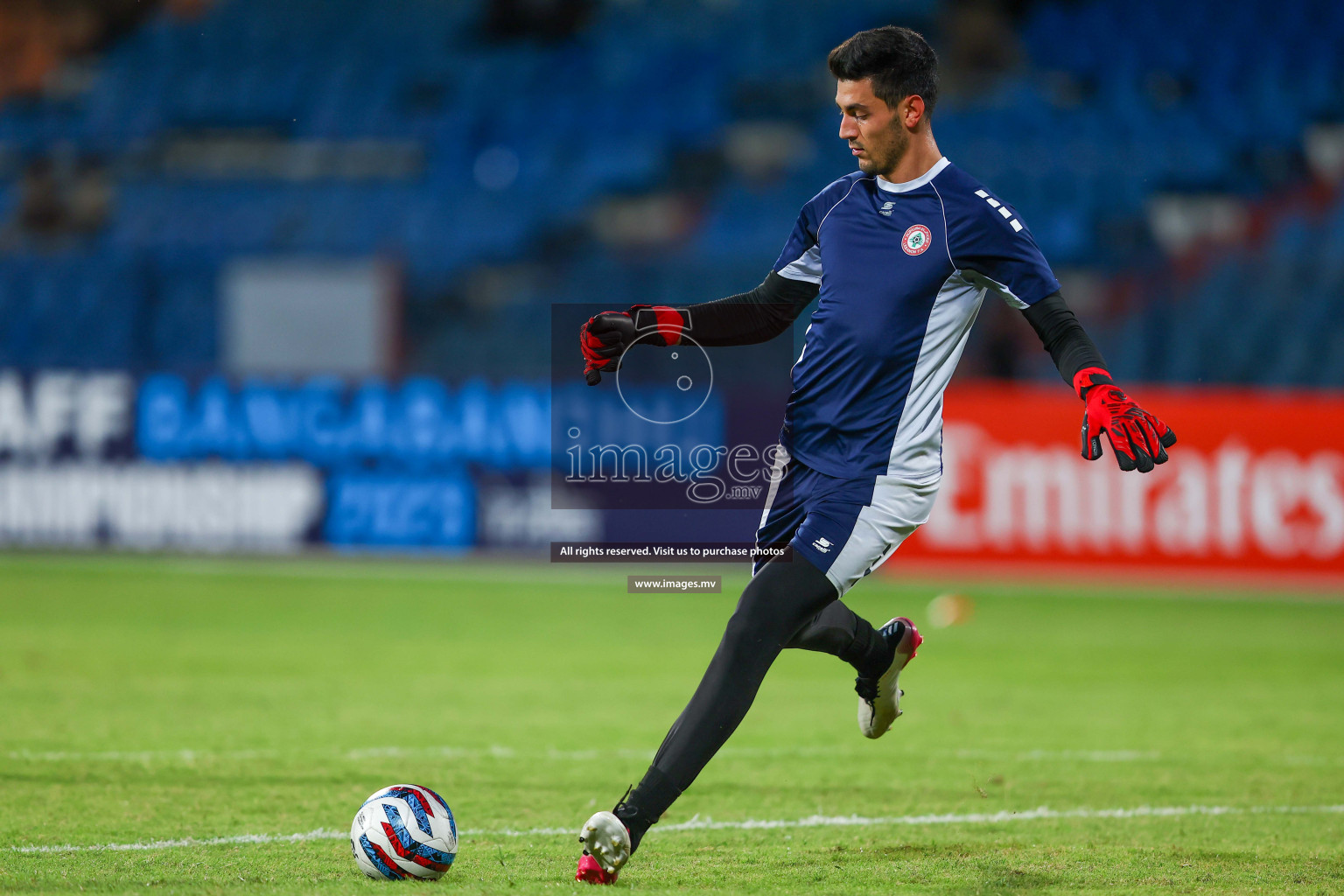 Bhutan vs Lebanon in SAFF Championship 2023 held in Sree Kanteerava Stadium, Bengaluru, India, on Sunday, 25th June 2023. Photos: Nausham Waheed / images.mv