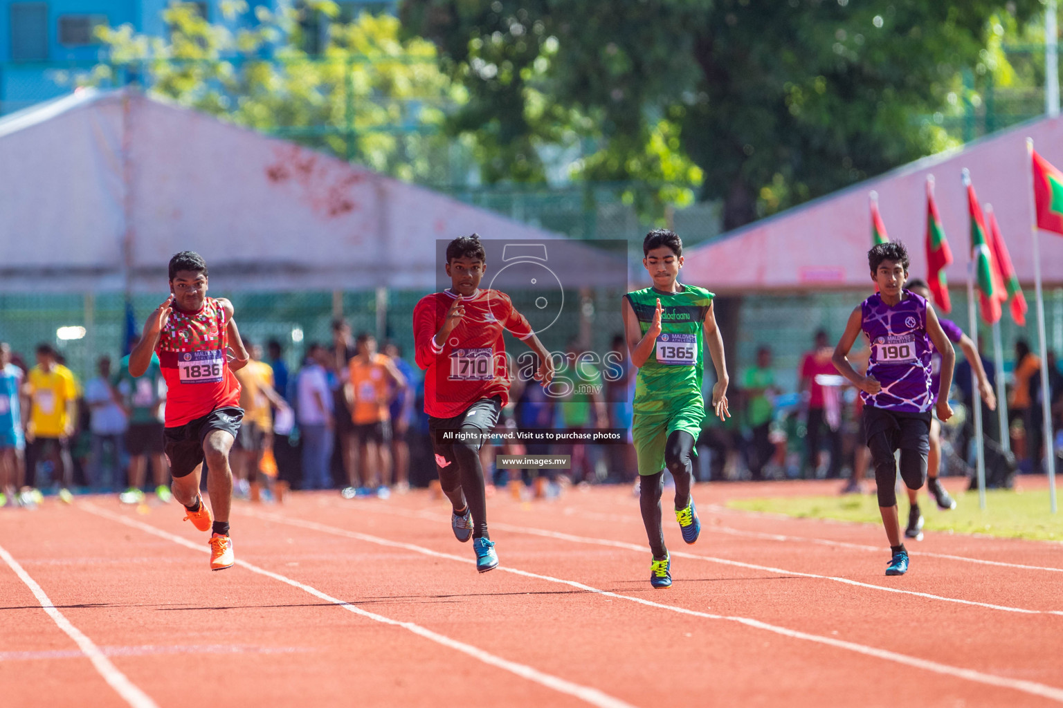 Day 1 of Inter-School Athletics Championship held in Male', Maldives on 22nd May 2022. Photos by: Maanish / images.mv