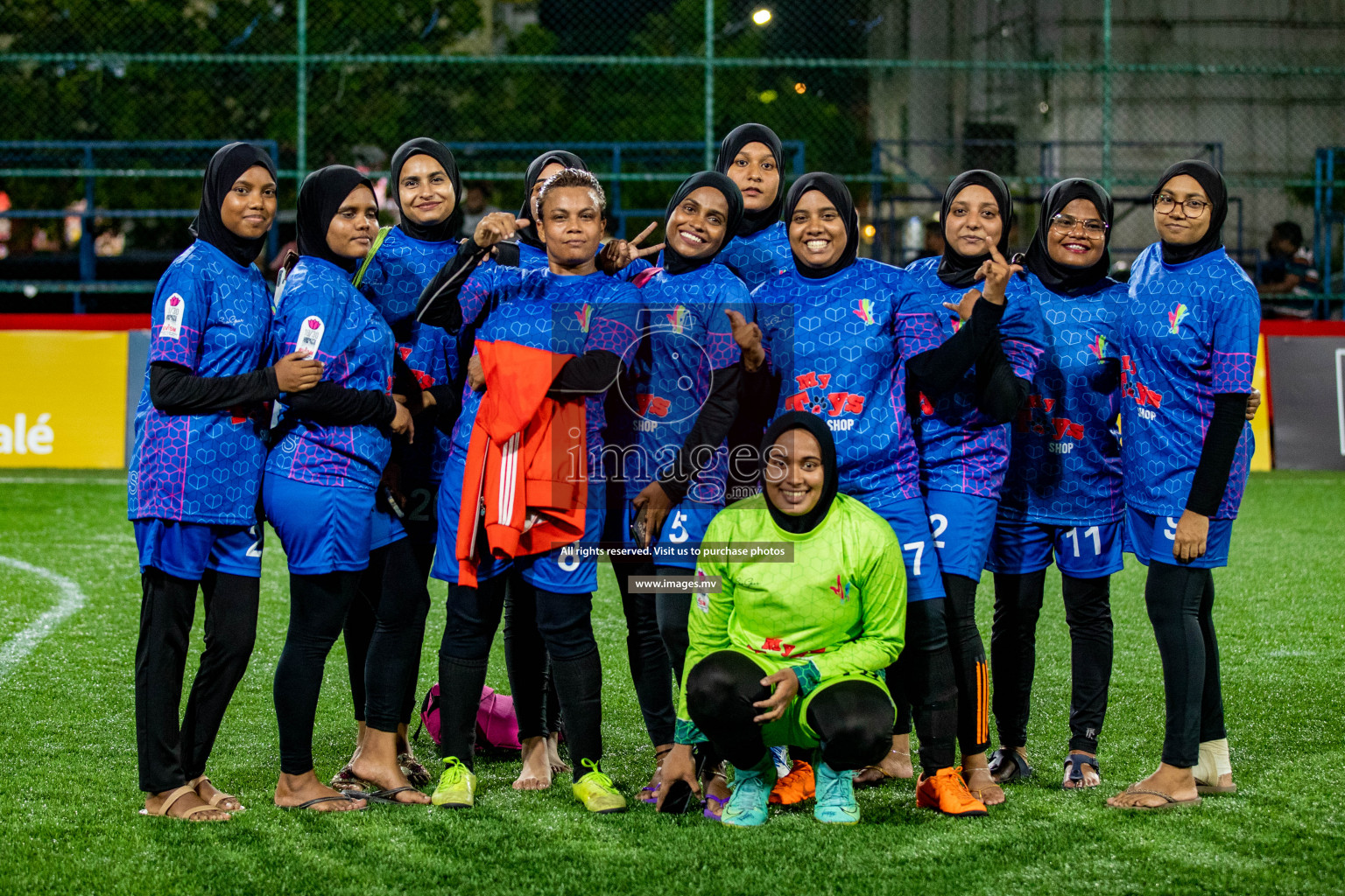 MPL vs Club MYS in Eighteen Thirty Women's Futsal Fiesta 2022 was held in Hulhumale', Maldives on Monday, 21st October 2022. Photos: Hassan Simah / images.mv