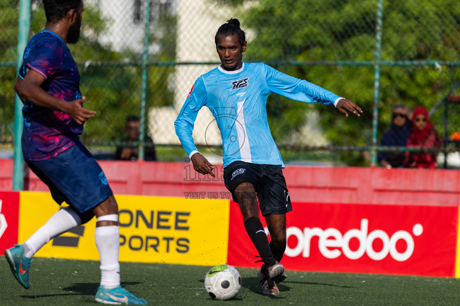 F Nilandhoo vs F Feeali in Day 20 of Golden Futsal Challenge 2024 was held on Saturday , 3rd February 2024 in Hulhumale', Maldives Photos: Nausham Waheed / images.mv