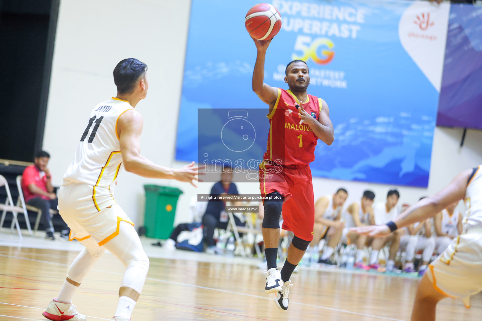 Maldives vs Bhutan in Five Nation Championship 2023 was held in Social Center, Male', Maldives on Thursday, 15th June 2023. Photos: Ismail Thoriq / images.mv