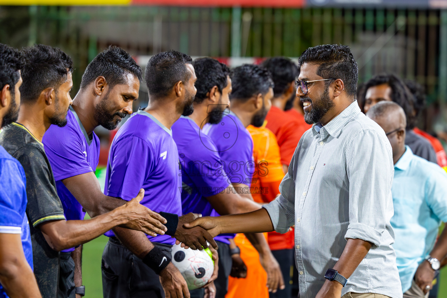 HDh Naavaidhoo vs HA Utheemu on Day 39 of Golden Futsal Challenge 2024 was held on Saturday, 24th February 2024, in Hulhumale', Maldives 
Photos: Mohamed Mahfooz Moosa/ images.mv