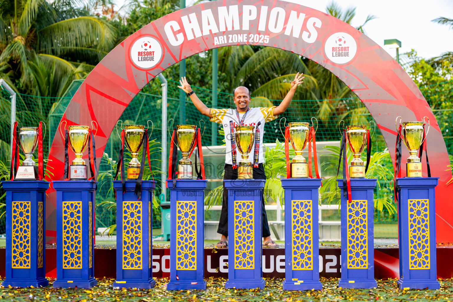 Barcelo vs Conrad in the Final of Resort League 2025 (Ari Zone) was held on Sunday, 28th June 2025 in Conrad Maldives Rangali Island, Alif Dhaalu Atoll, Maldives. Photos: Nausham Waheed / images.mv