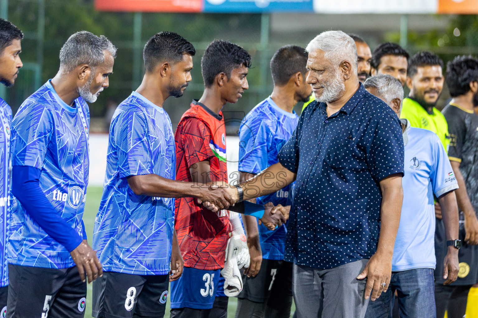 Prison Club vs Police Club in Club Maldives Cup 2024 held in Rehendi Futsal Ground, Hulhumale', Maldives on Saturday, 28th September 2024. Photos: Hassan Simah / images.mv