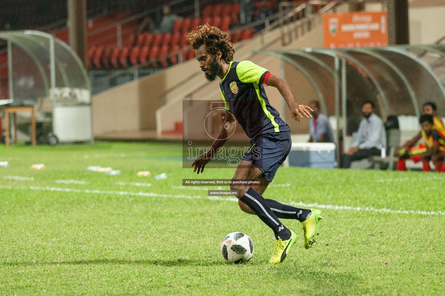 United Victory vs Da Grande SC in Dhiraagu Dhivehi Premier League held in Male', Maldives on 30th December 2019 Photos: Suadh Abdul Sattar /images.mv